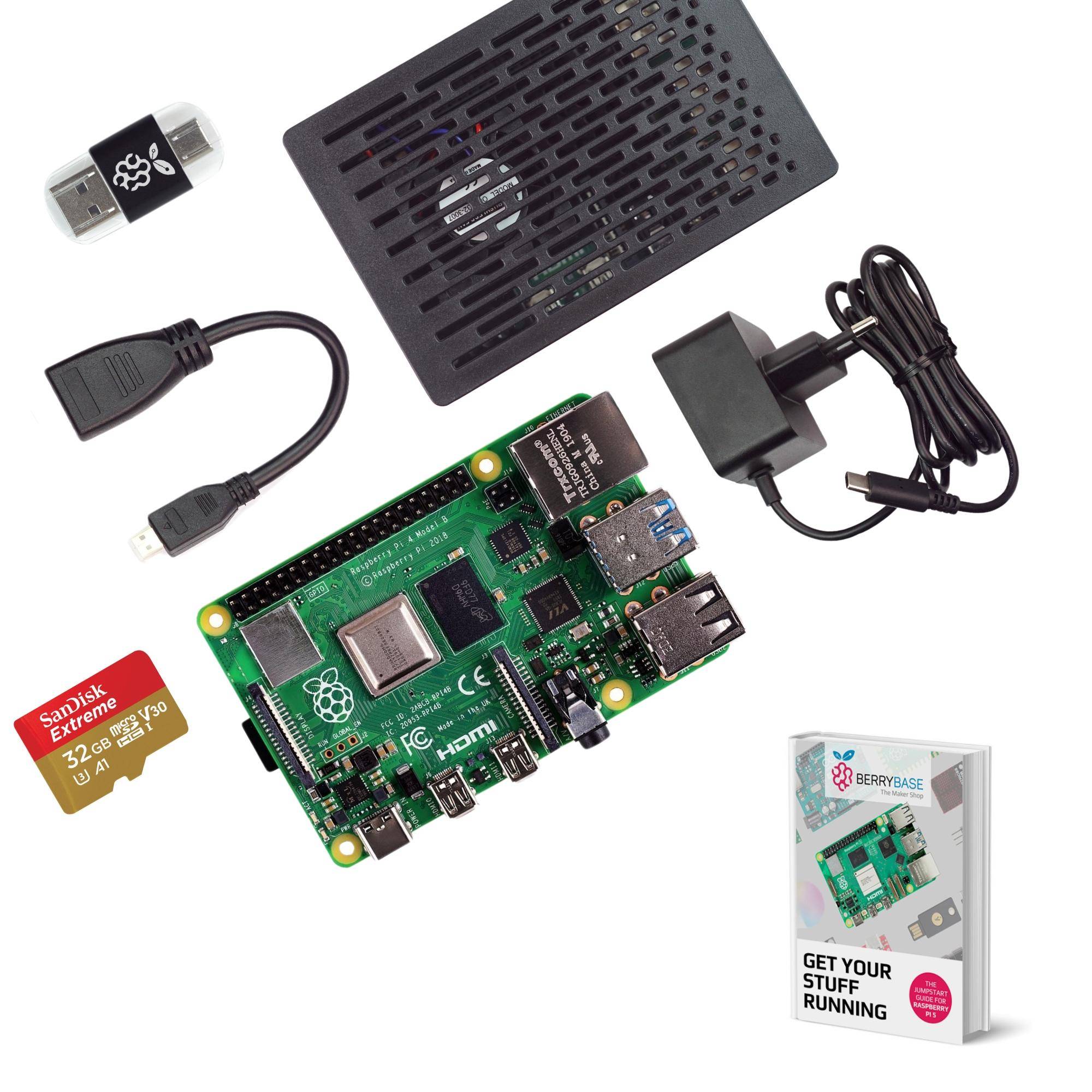Raspberry Pi 4B, 8GB Basic Kit
