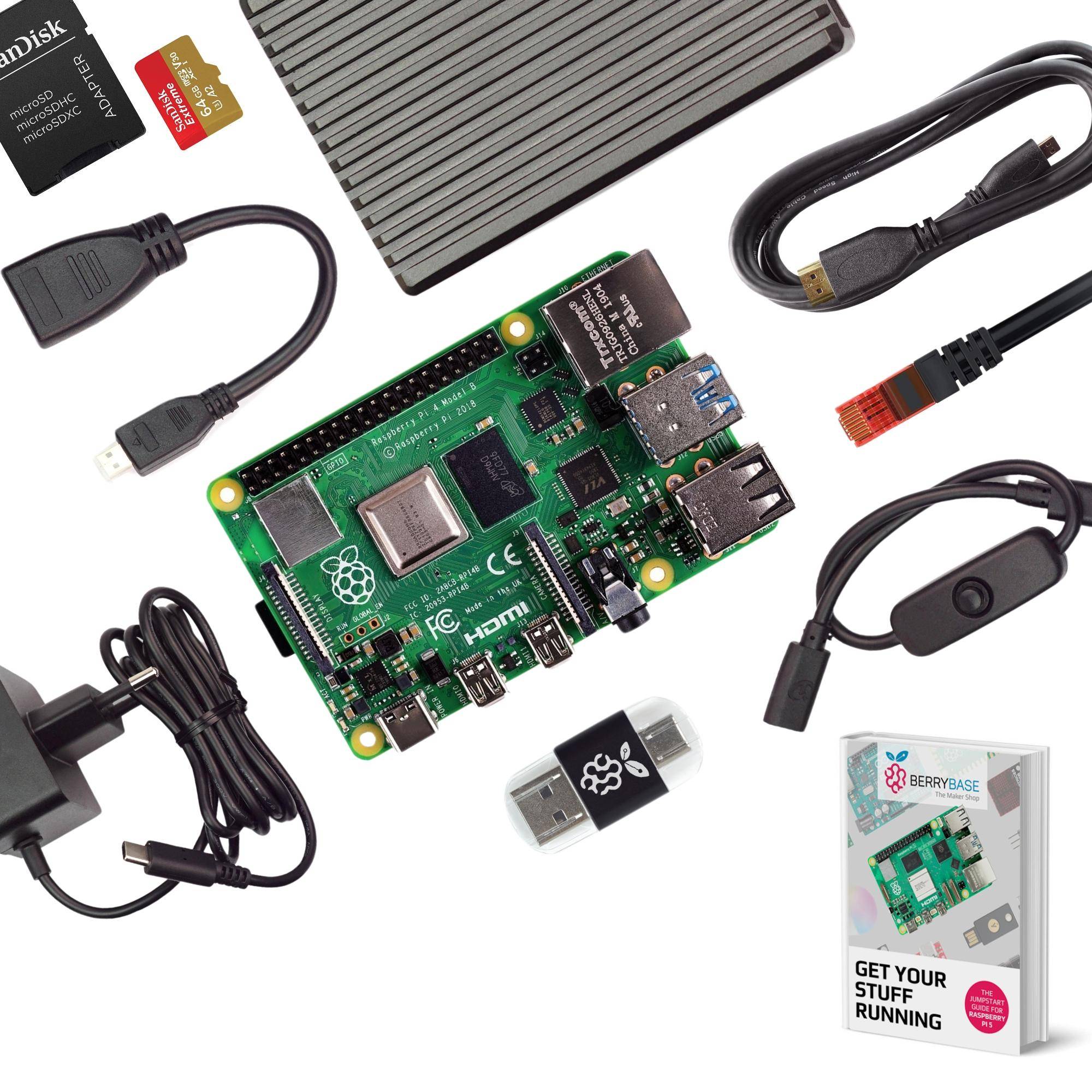 Raspberry Pi 4B, 4GB Pro Kit