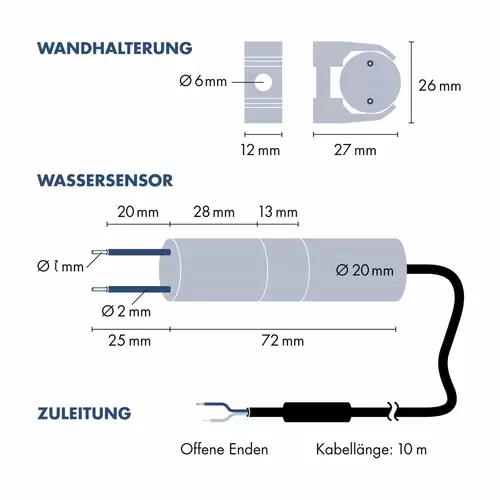 H-TRONIC Wasserpegelschalter WPS 1000, 230 V~ H-TRONIC Wasserpegelschalter WPS 1000, 230 V~