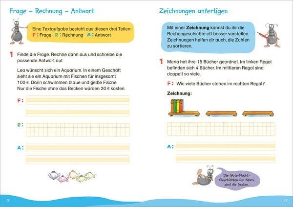 Fit für Textaufgaben 2. Klasse. Mein Übungsheft