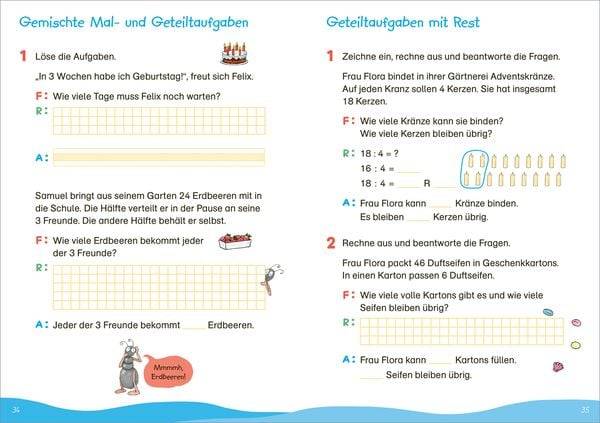 Fit für Textaufgaben 2. Klasse. Mein Übungsheft