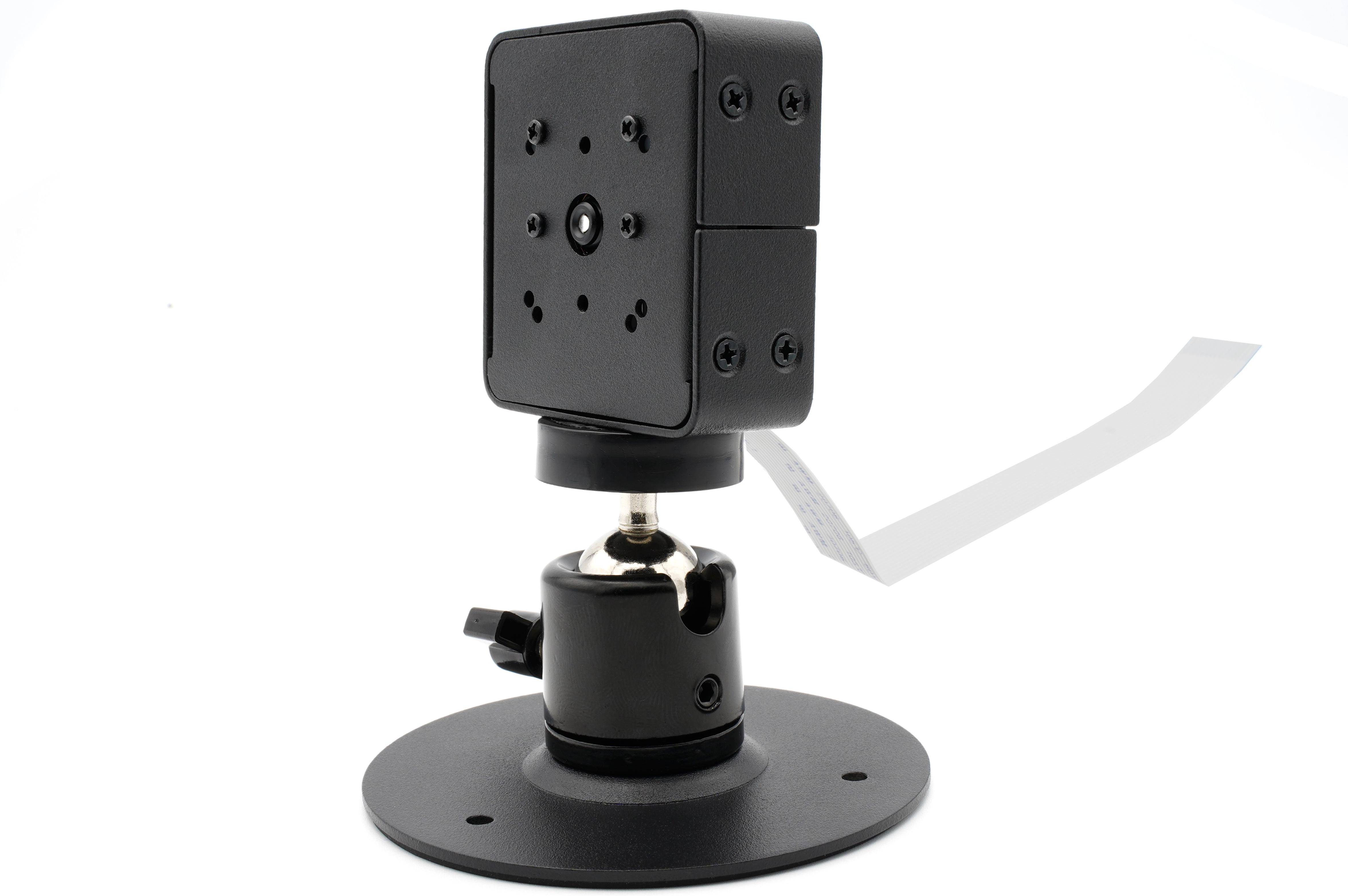 KKSB SBC Kameragehäuse mit 360-Grad-Drehhalter, Stahl / Aluminium, schwarz