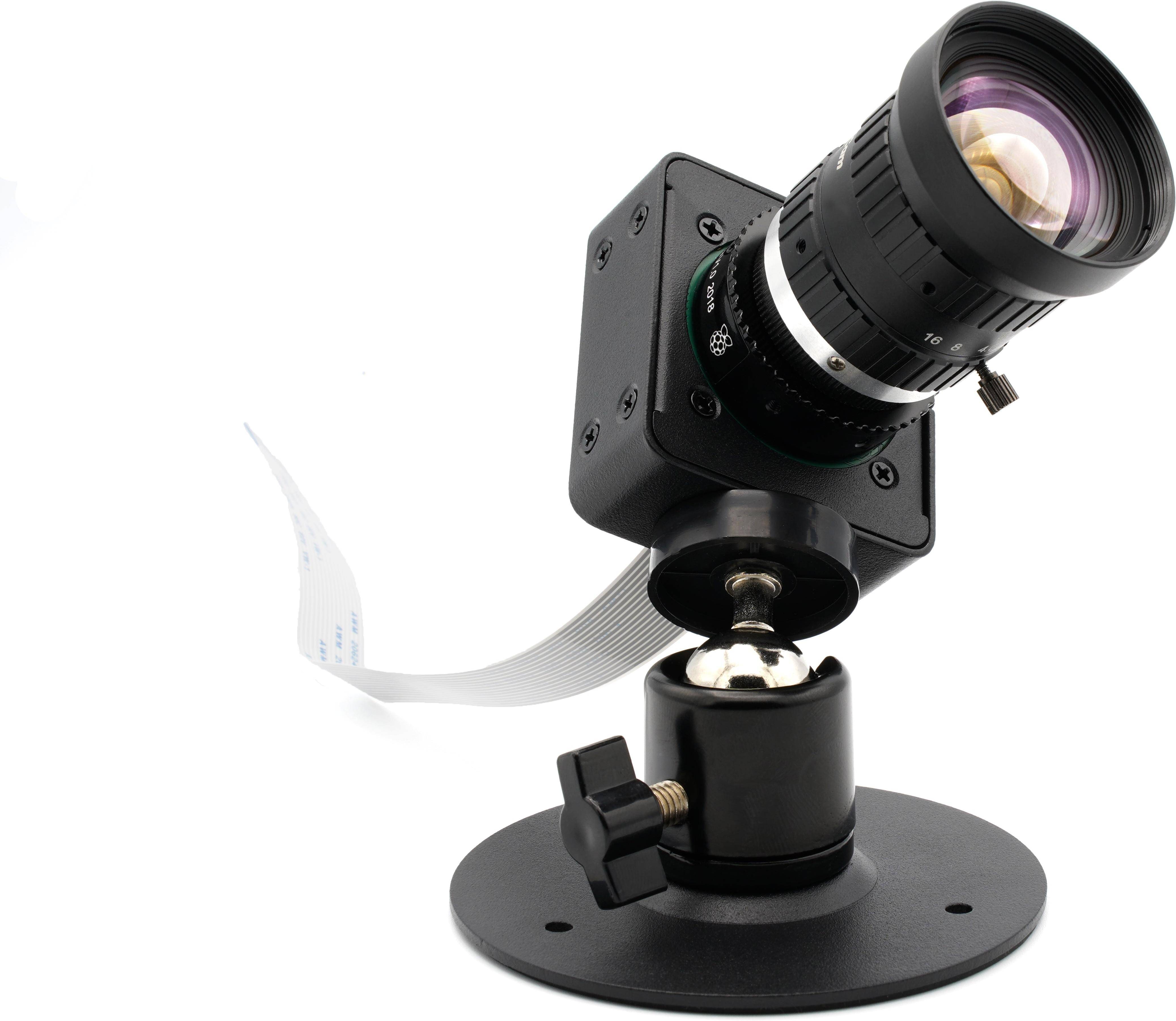 KKSB SBC Kameragehäuse mit 360-Grad-Drehhalter, Stahl / Aluminium, schwarz