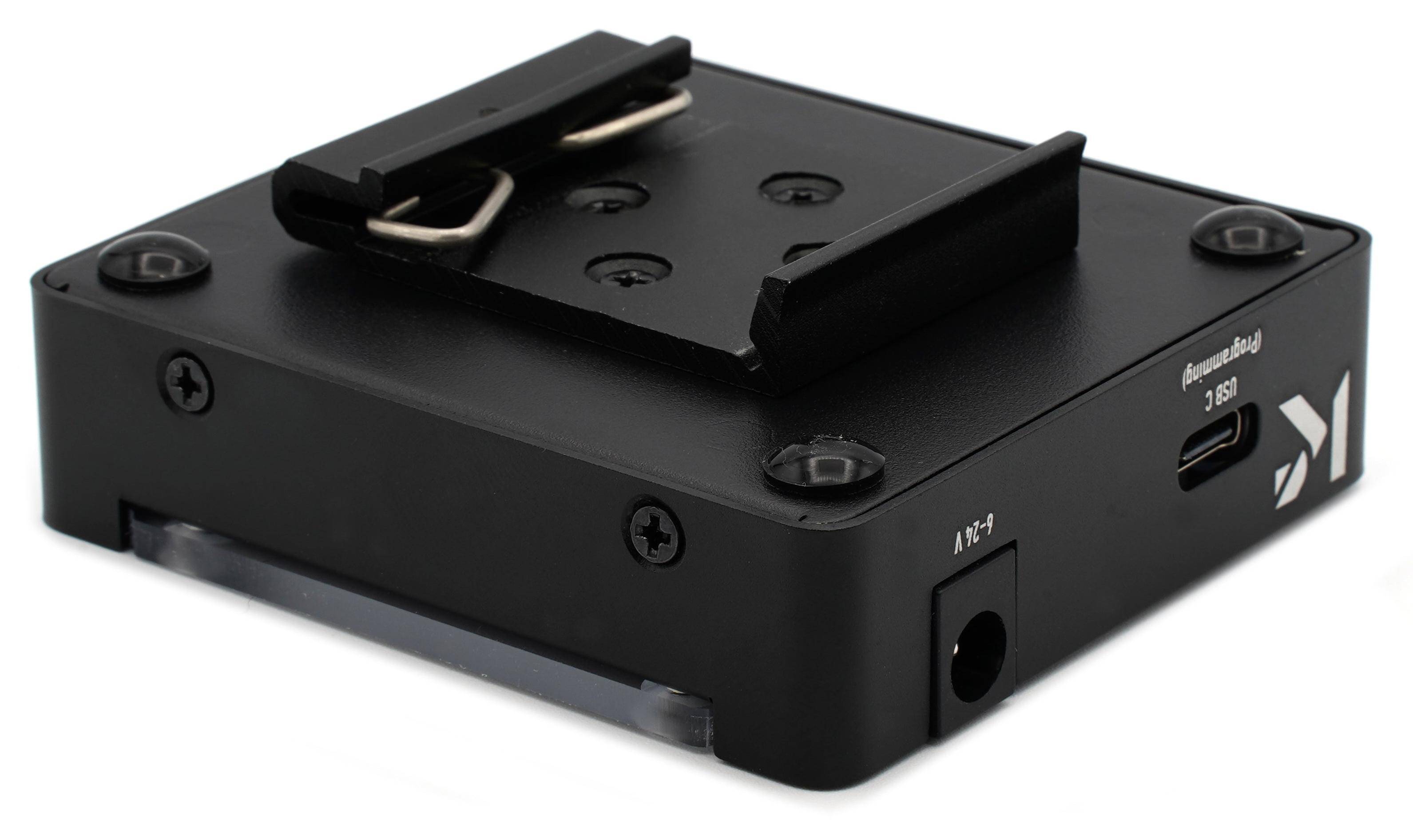 KKSB Gehäuse für Arduino UNO R4 Minima & UNO R4 WiFi, Aluminium/Stahl/Polycarbonat, schwarz