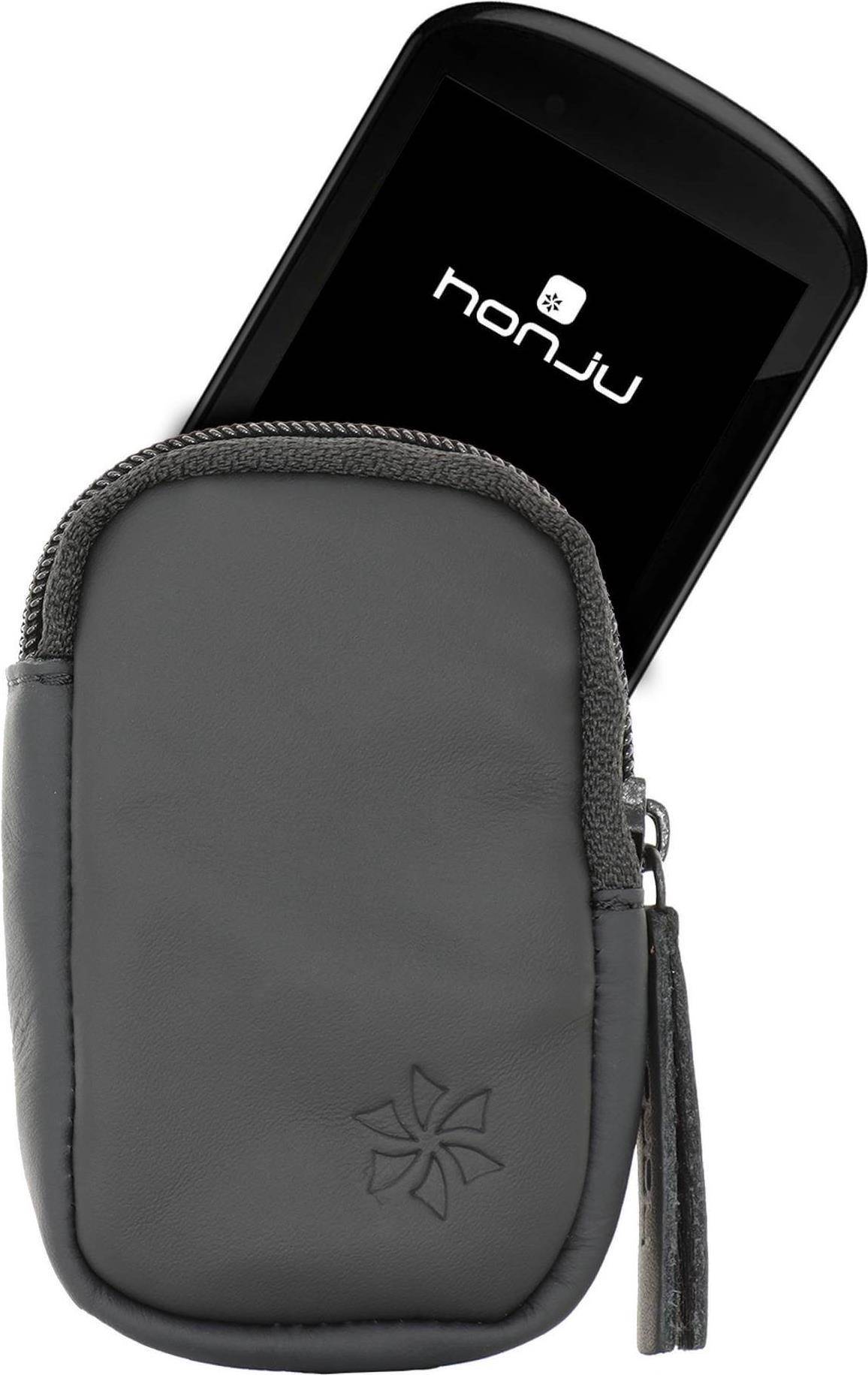 honju BIKE Ledertasche für Garmin EDGE 830 / 530 GPS-Computer
