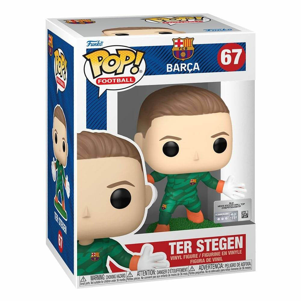 EFL POP! Football Vinyl Figur Barcelona - Ter Stegen 9 cm