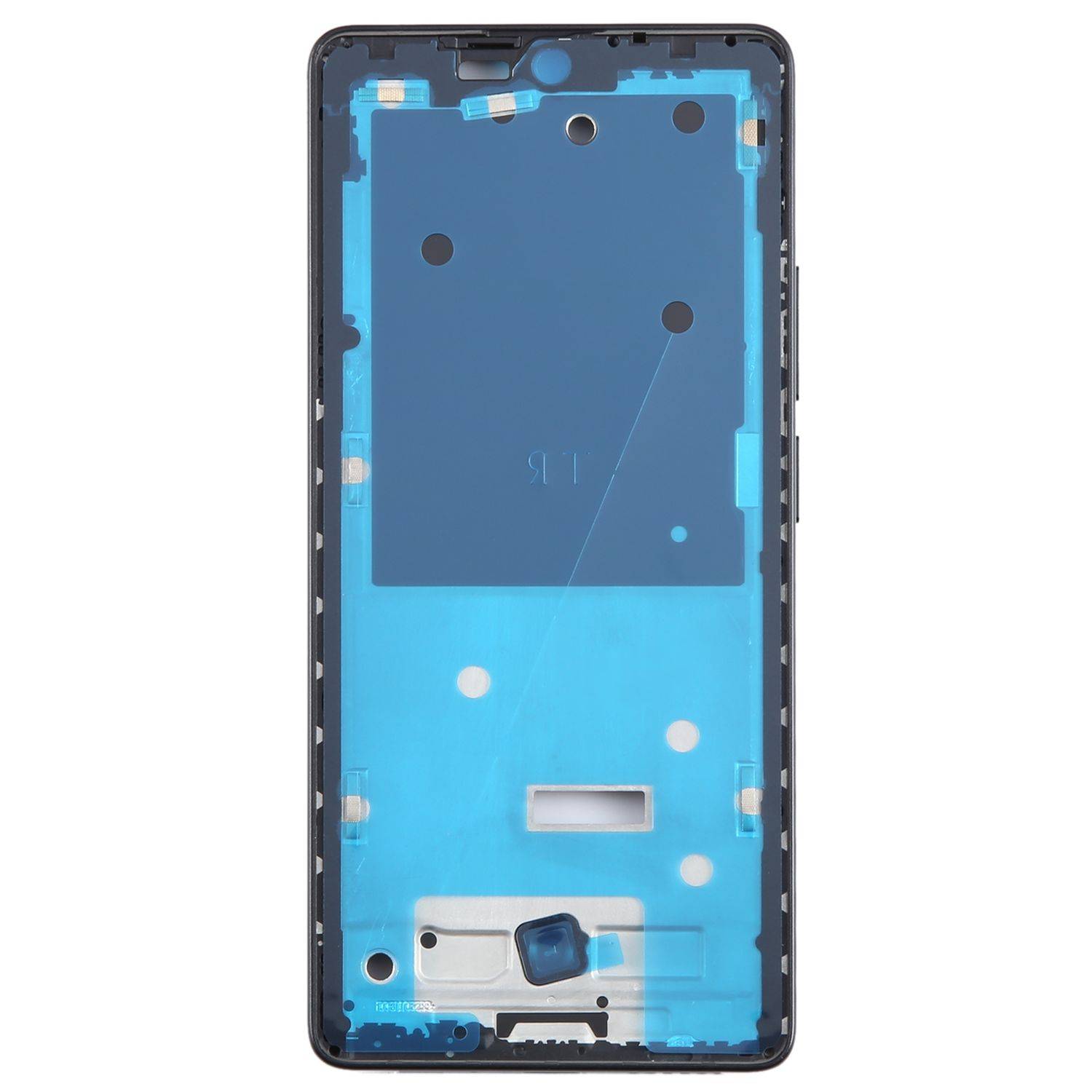 Für Xiaomi Poco M6 Pro 4G / Redmi Note 13 Pro 4G Display Rahmen Frame Bezel Plate Ersatzteil Reparatur Schwarz