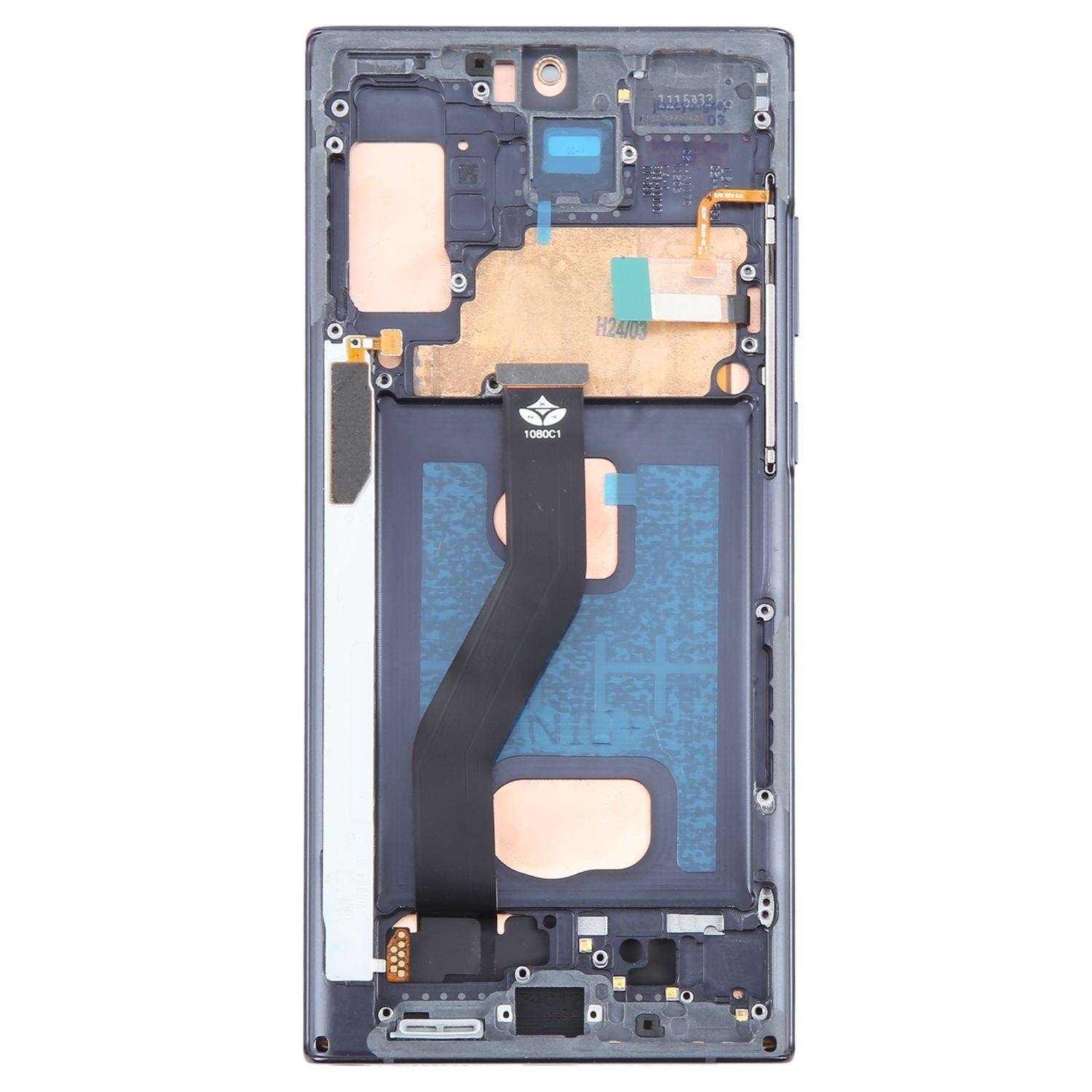 Für Samsung Galaxy Note 10 Plus Display Full LCD mit Rahmen Einheit Touch Ersatzteil Reparatur Schwarz