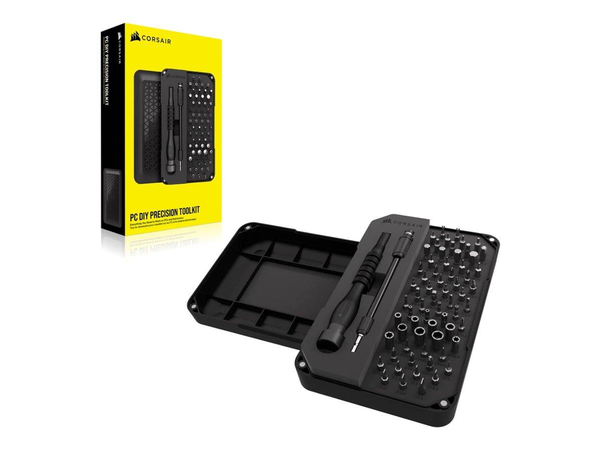 CORSAIR PC DIY Precision Toolkit - Schraubendreher mit Bit-Satz