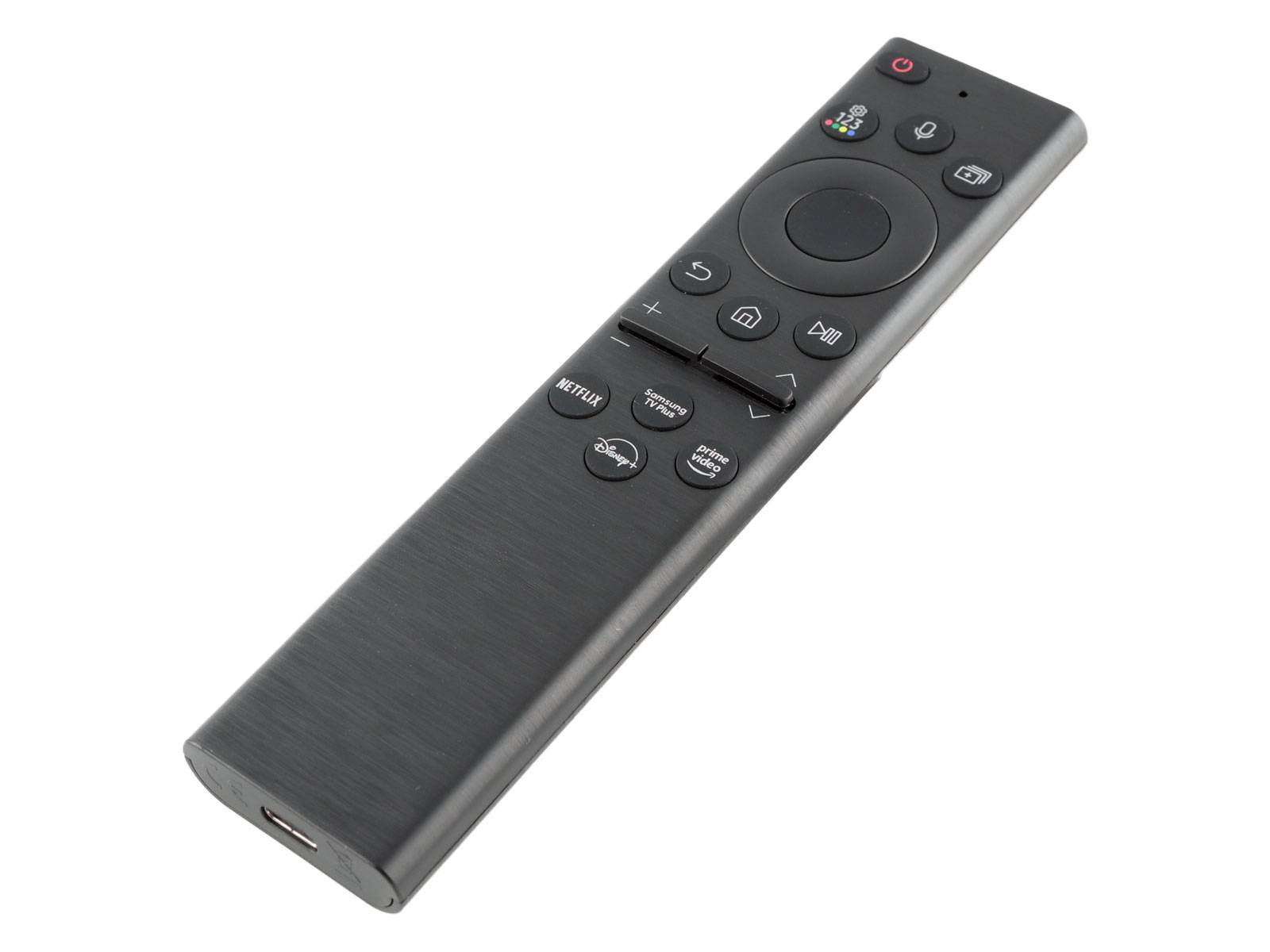 azurano Ersatz für Samsung Fernbedienung BN59-01385B, BN5901385B, TM2280E - USB-C, Eco Solar & Sprachfunktion