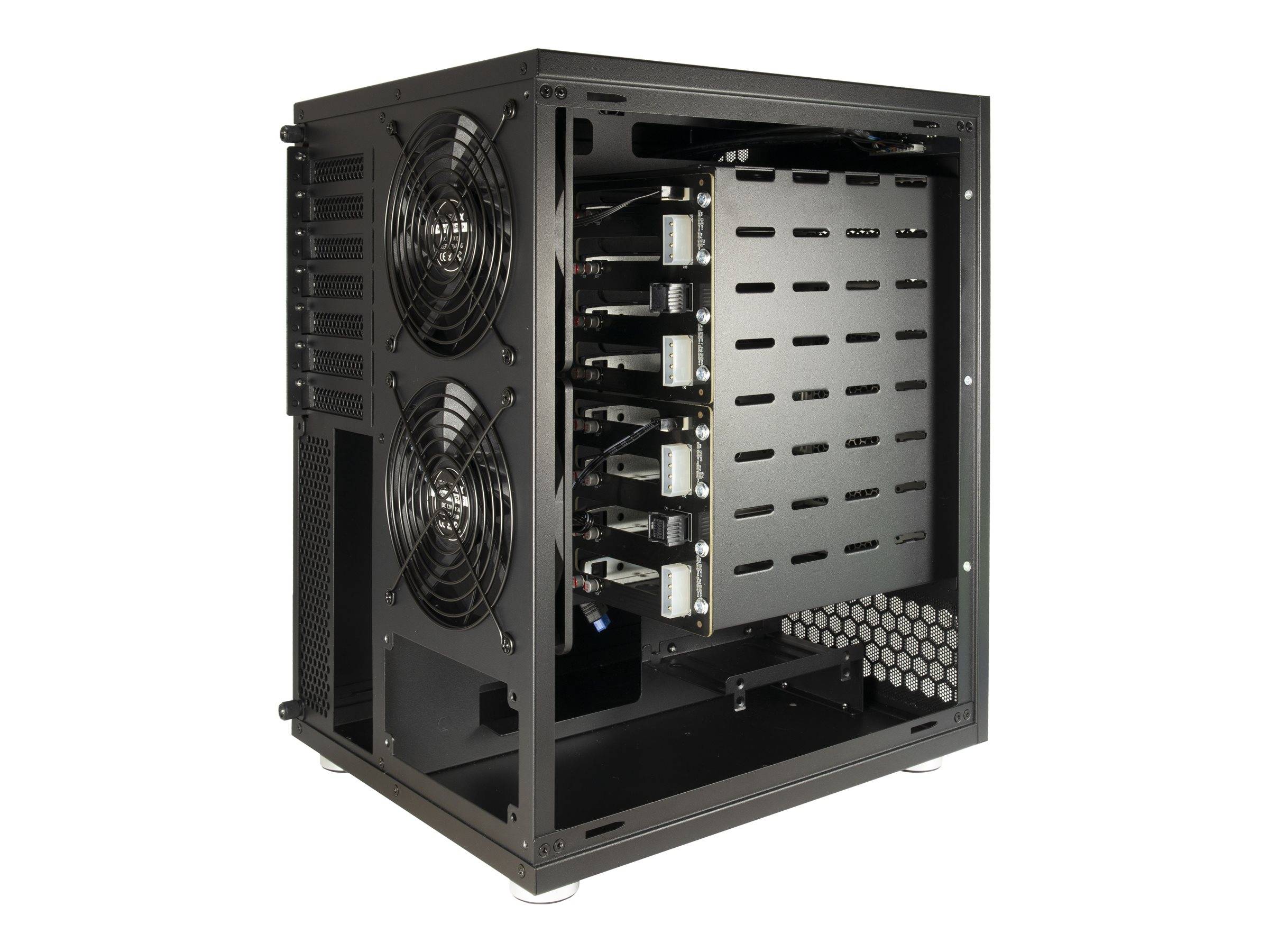 Inter-Tech NAS-8 - Speichergehäuse - 8 Schächte