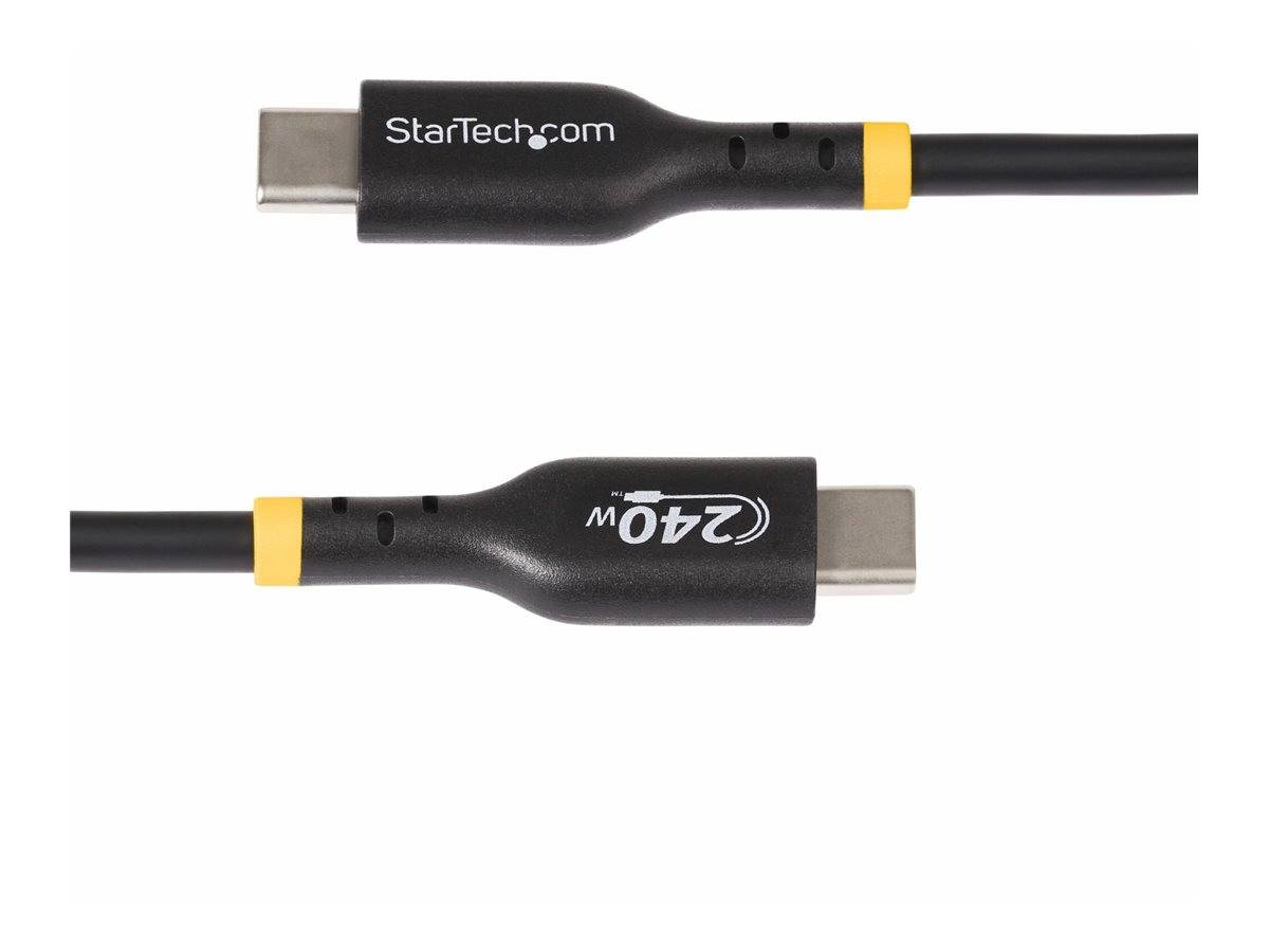 StarTech.com 1m USB-C Ladekabel, USB-IF zertifiziert, 240W PD EPR, M/M - USB-Kabel - 24 pin USB-C (M)