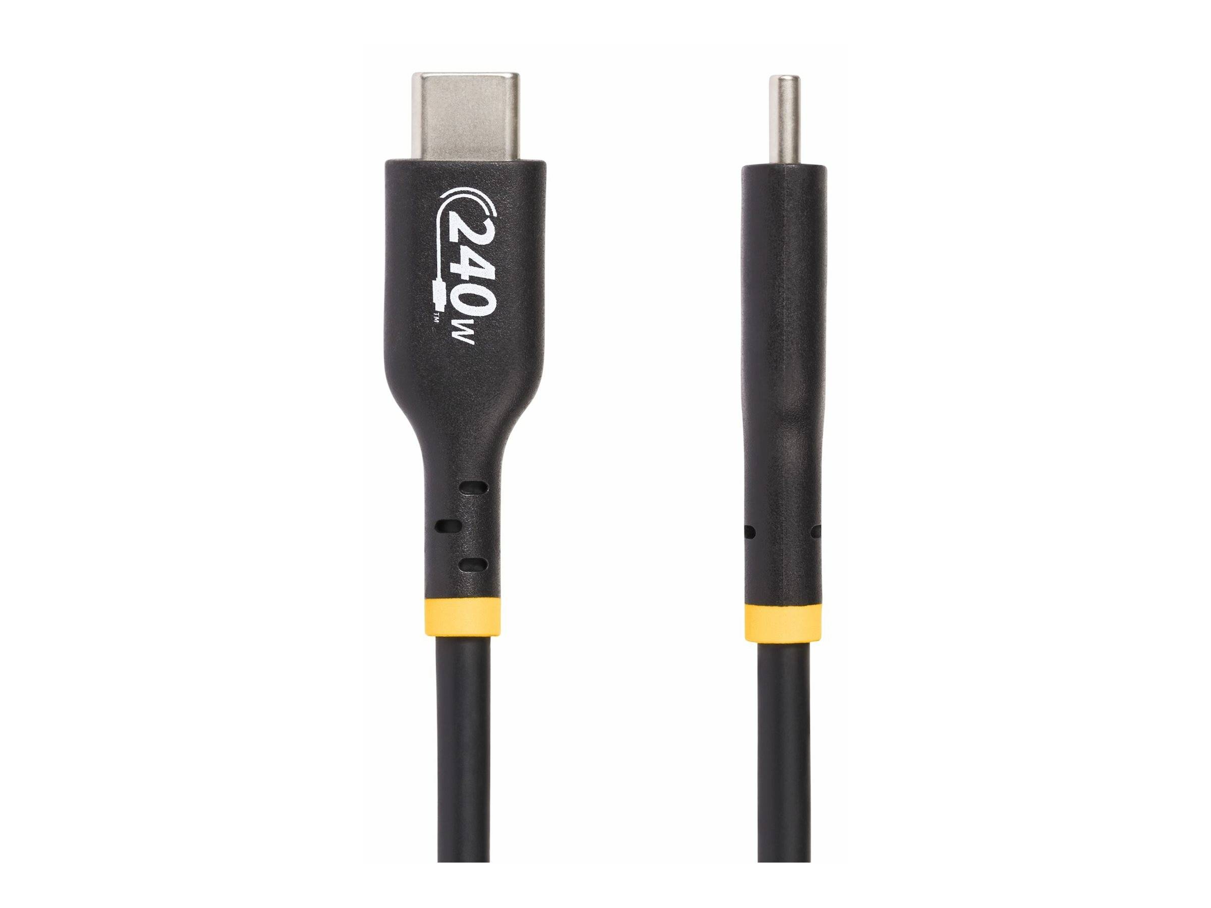 StarTech.com 2m USB-C Ladekabel, USB-IF zertifiziert, 240W PD EPR, M/M - USB-Kabel - 24 pin USB-C (M)