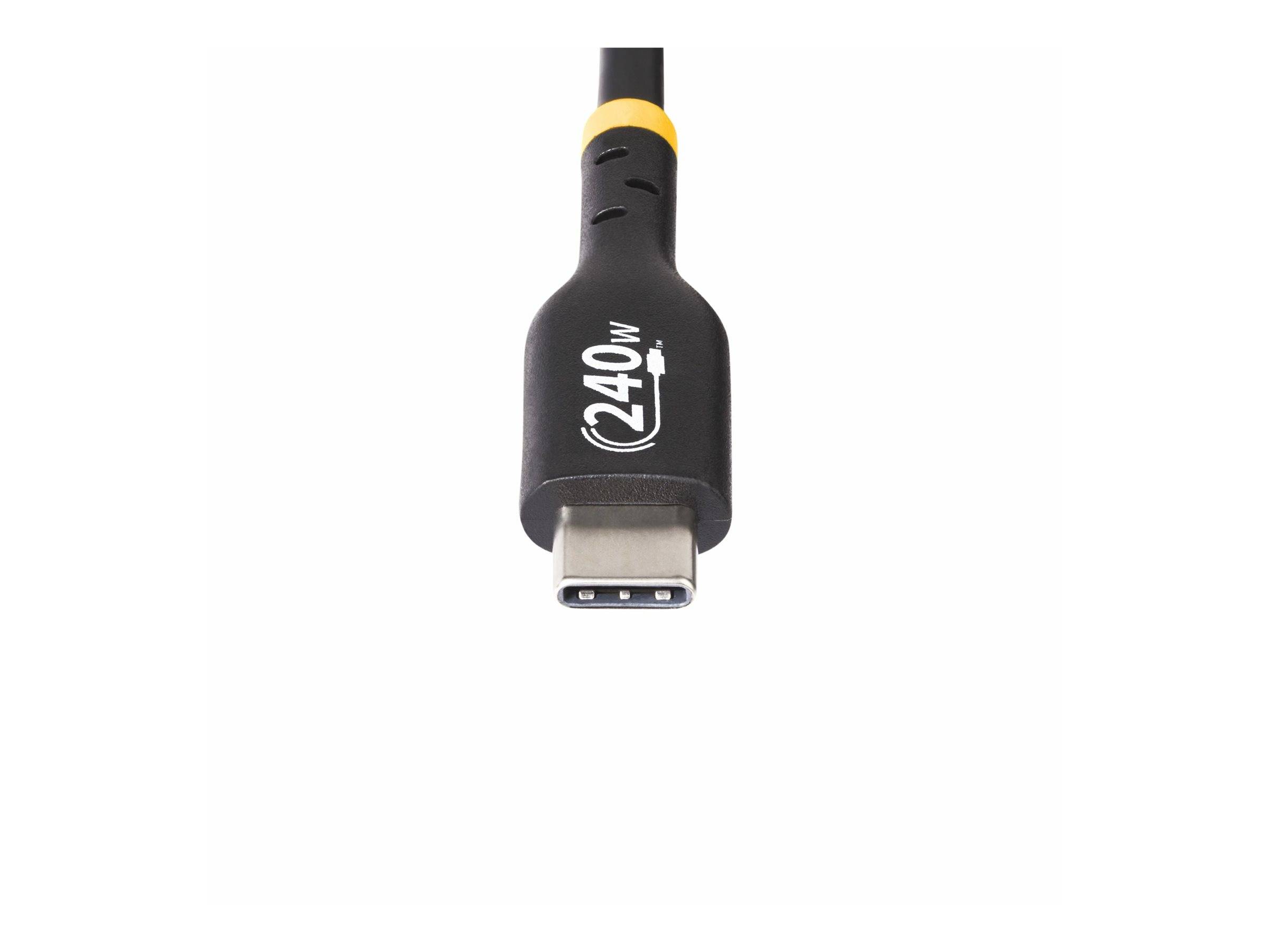 StarTech.com 2m USB-C Ladekabel, USB-IF zertifiziert, 240W PD EPR, M/M - USB-Kabel - 24 pin USB-C (M)