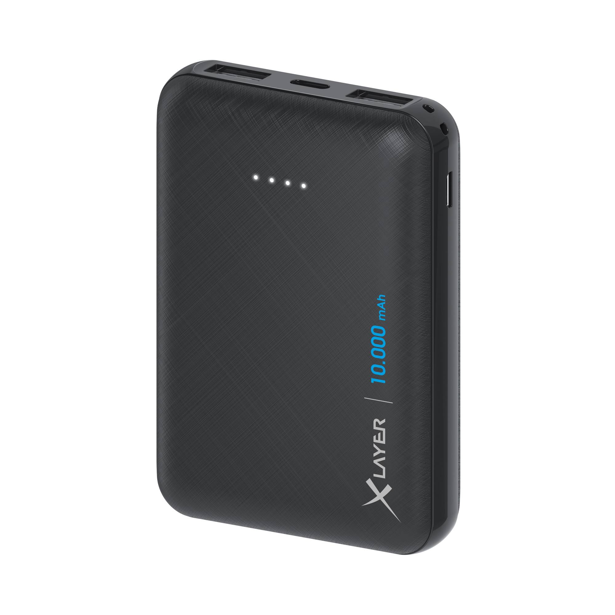 Zusatzakku XLayer Powerbank Micro Black 10.000 mAh