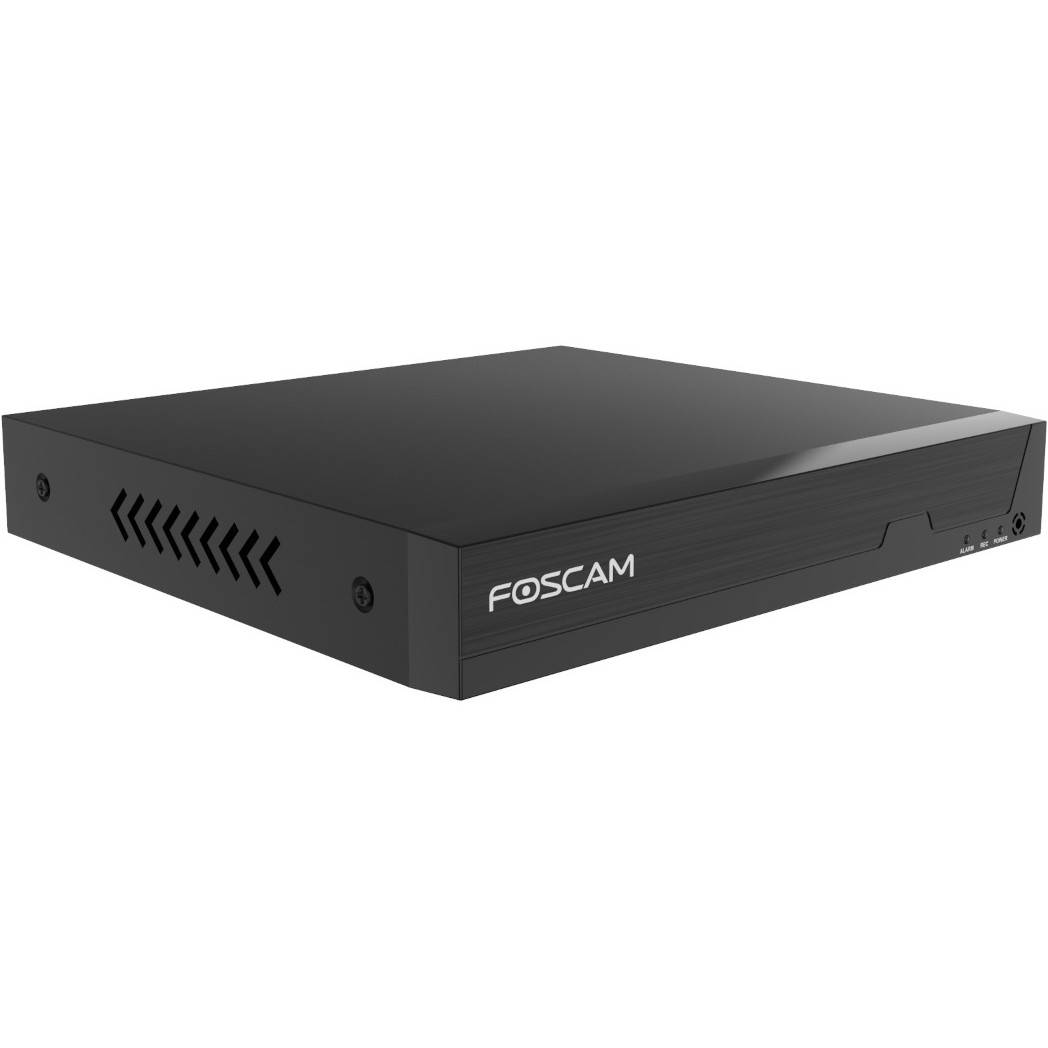 FOSCAM FN9108E-T4-2T Überwachungskameraset 4 Kameras mit Recorder Schwarz Netzwerk Netzwerkkameras