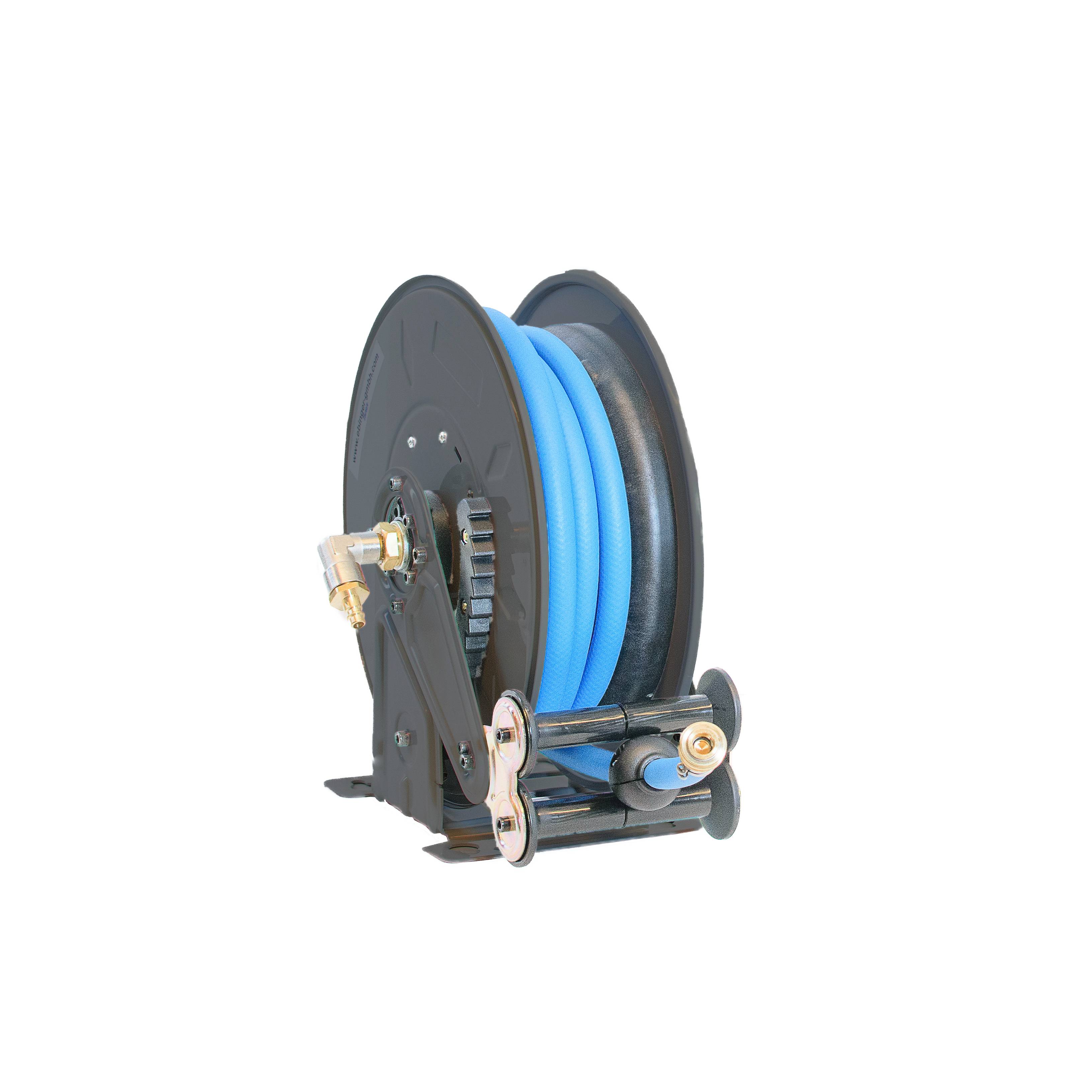 Automatik Schlauchaufroller OSM 210, mit 15 m - 10 mm Druckluftschlauch