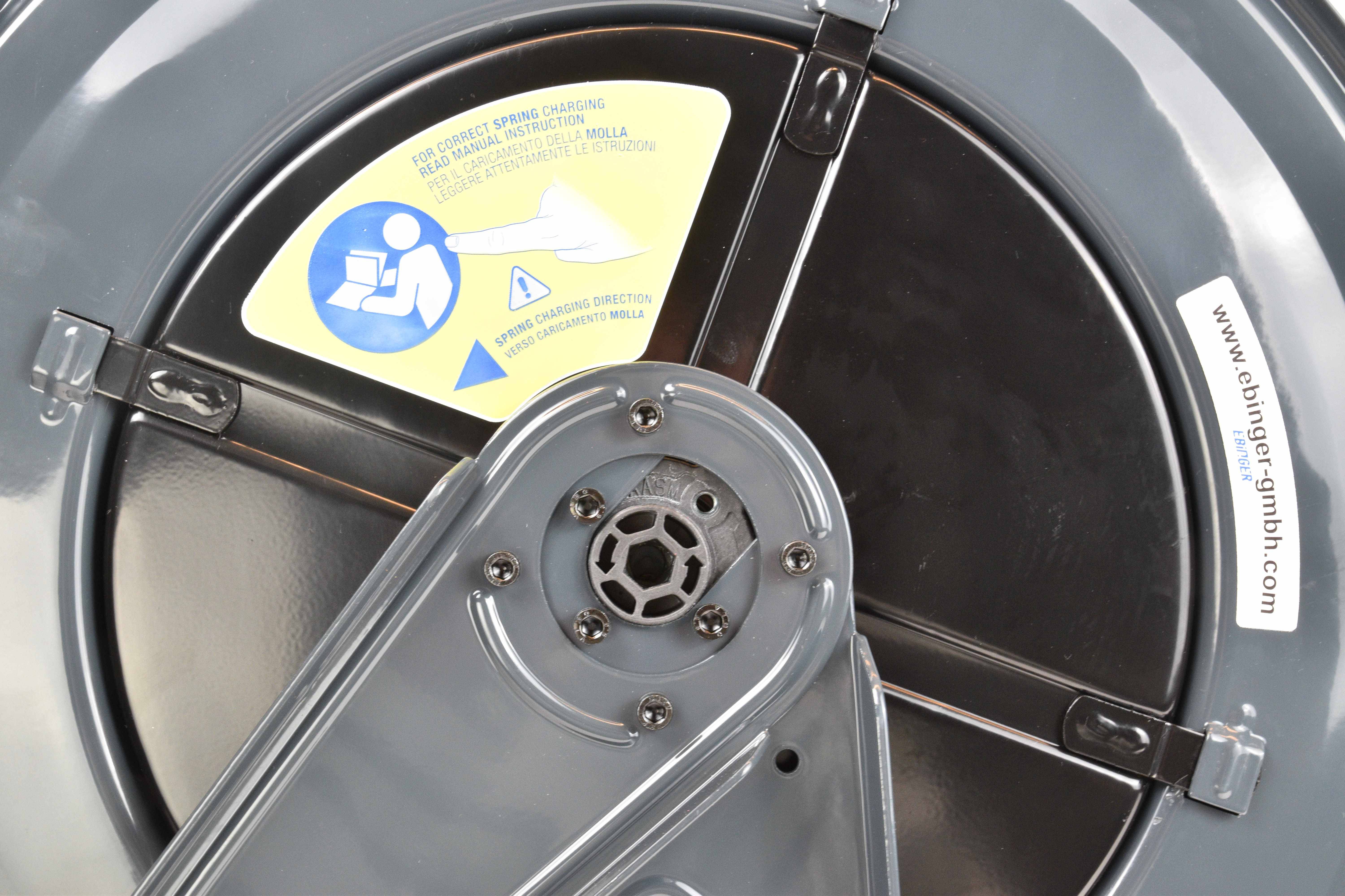 Automatik Schlauchaufroller OSM 510, mit 25 m - 8 mm Hochdruckschlauch