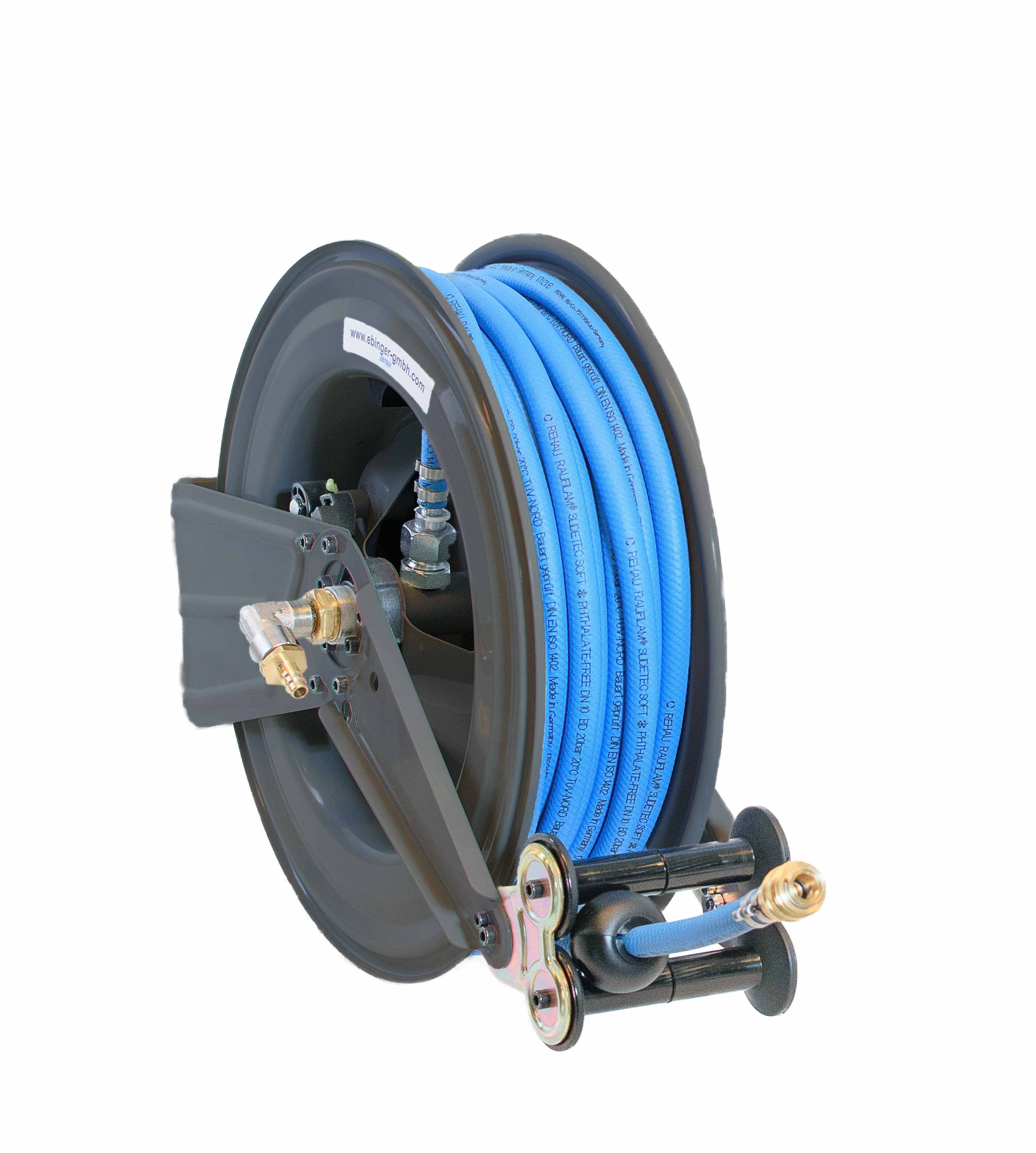 Automatik-Schlauchaufroller OSM 410, mit 20 m - 10 mm Druckluftschlauch