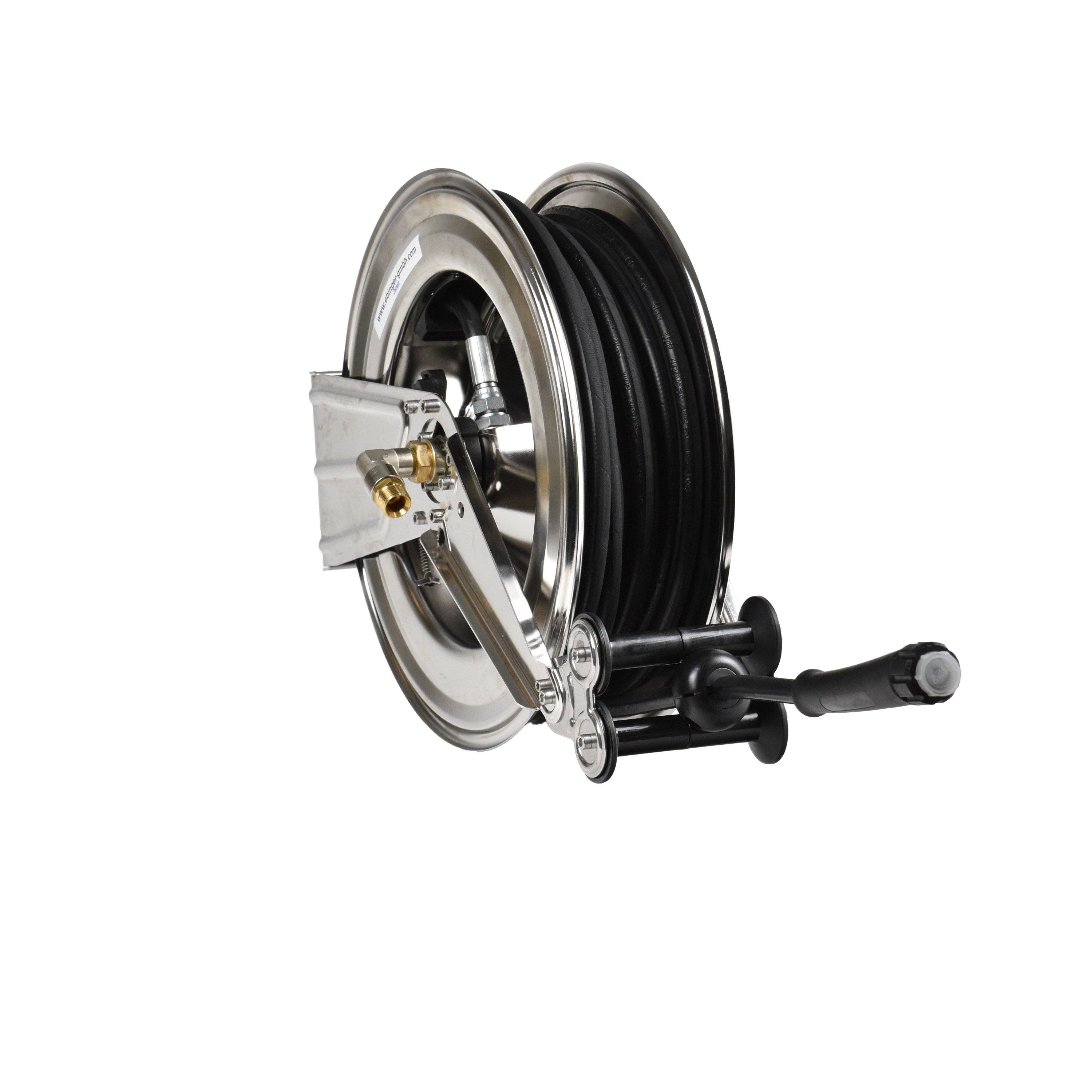 Automatik-Schlauchaufroller OSM 410, mit 20 m - 8 mm Hochdruckschlauch