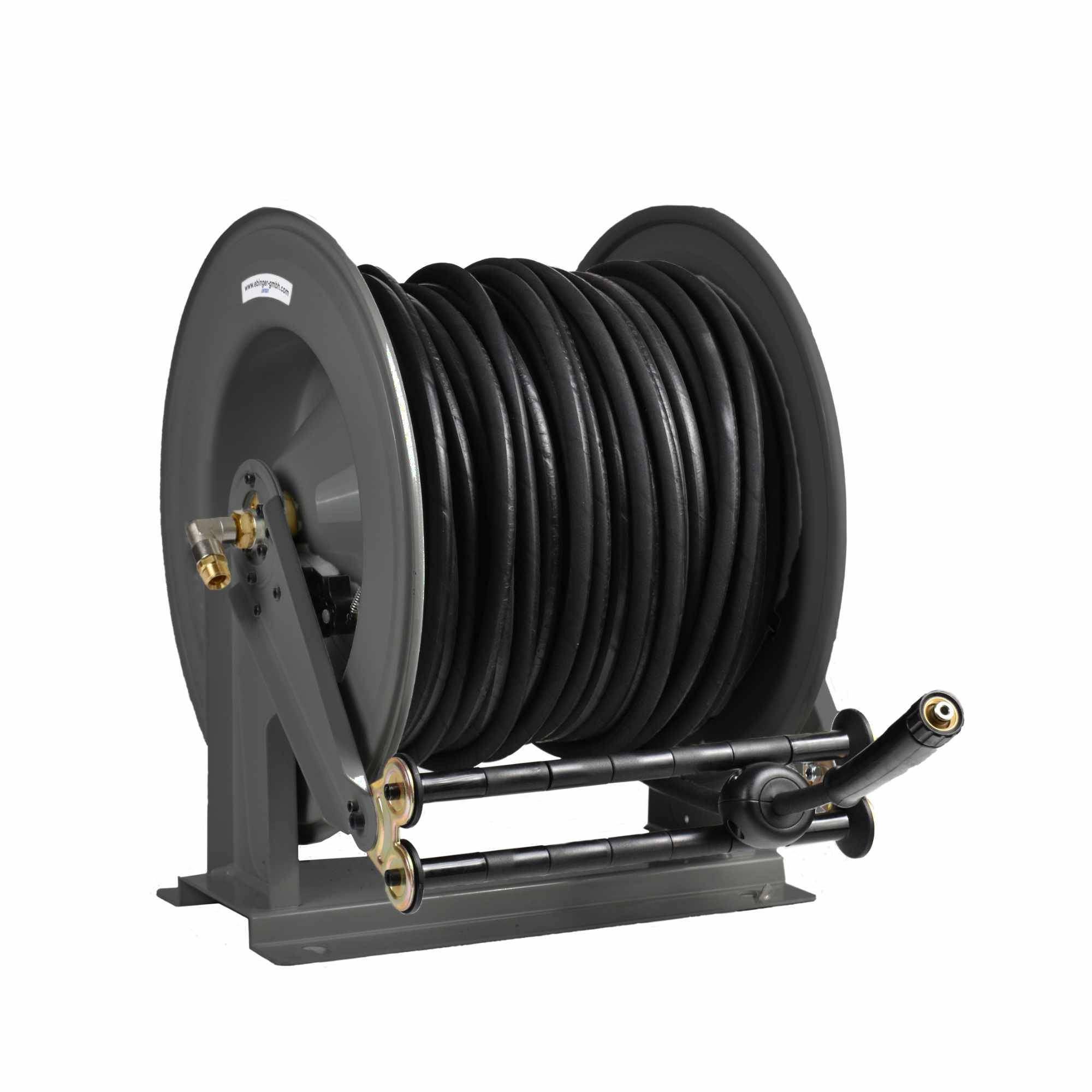 Automatik-Schlauchaufroller OSM 710, mit 55 m - 8mm Hochdruckschlauch