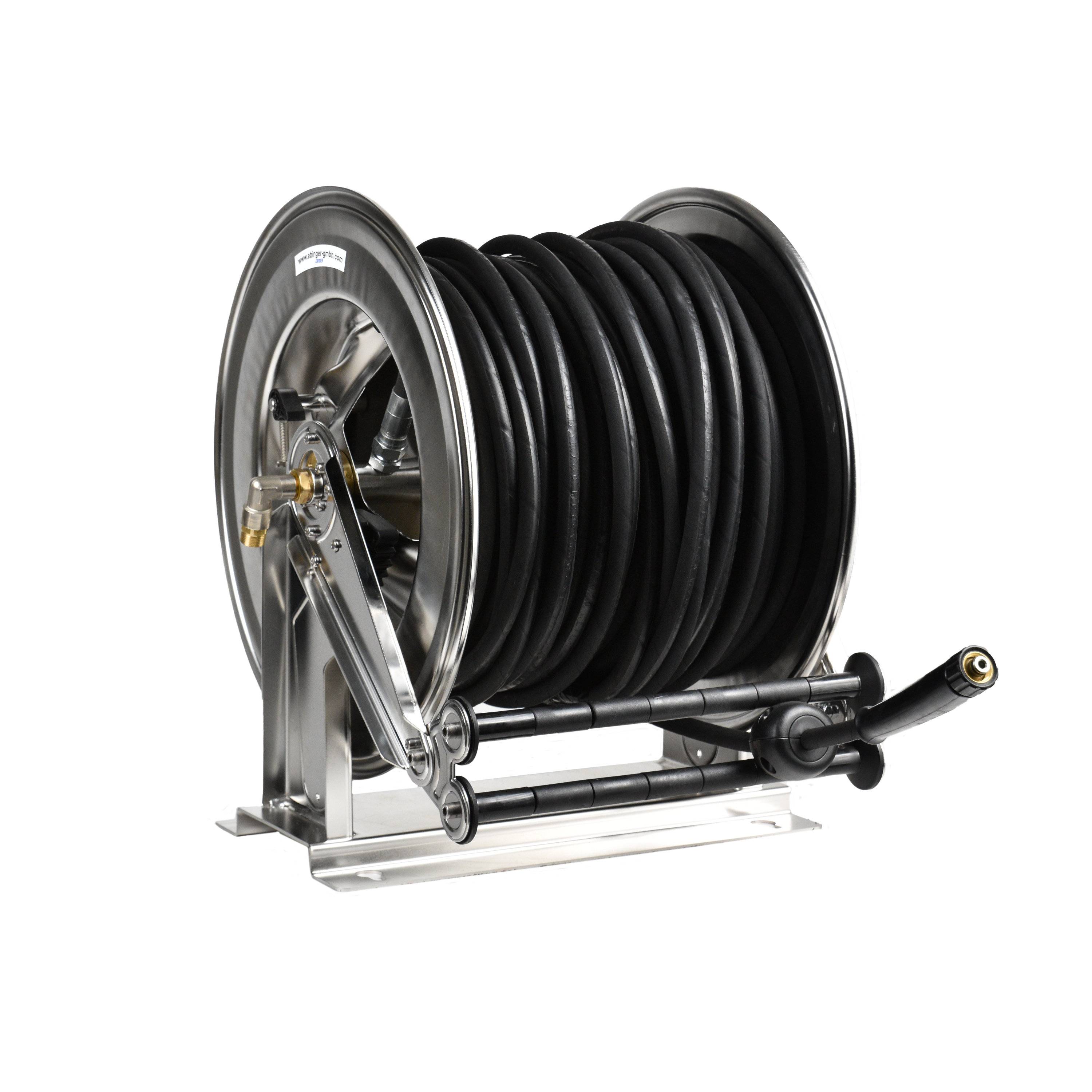 Automatik-Schlauchaufroller OSM 710, mit 55 m - 8mm Hochdruckschlauch