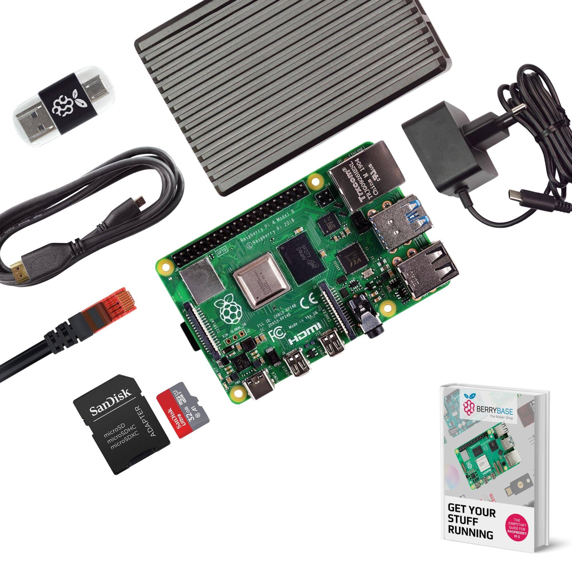 Raspberry Pi 4 B, 2GB RAM, Tracking & Ad-Blocker Kit
