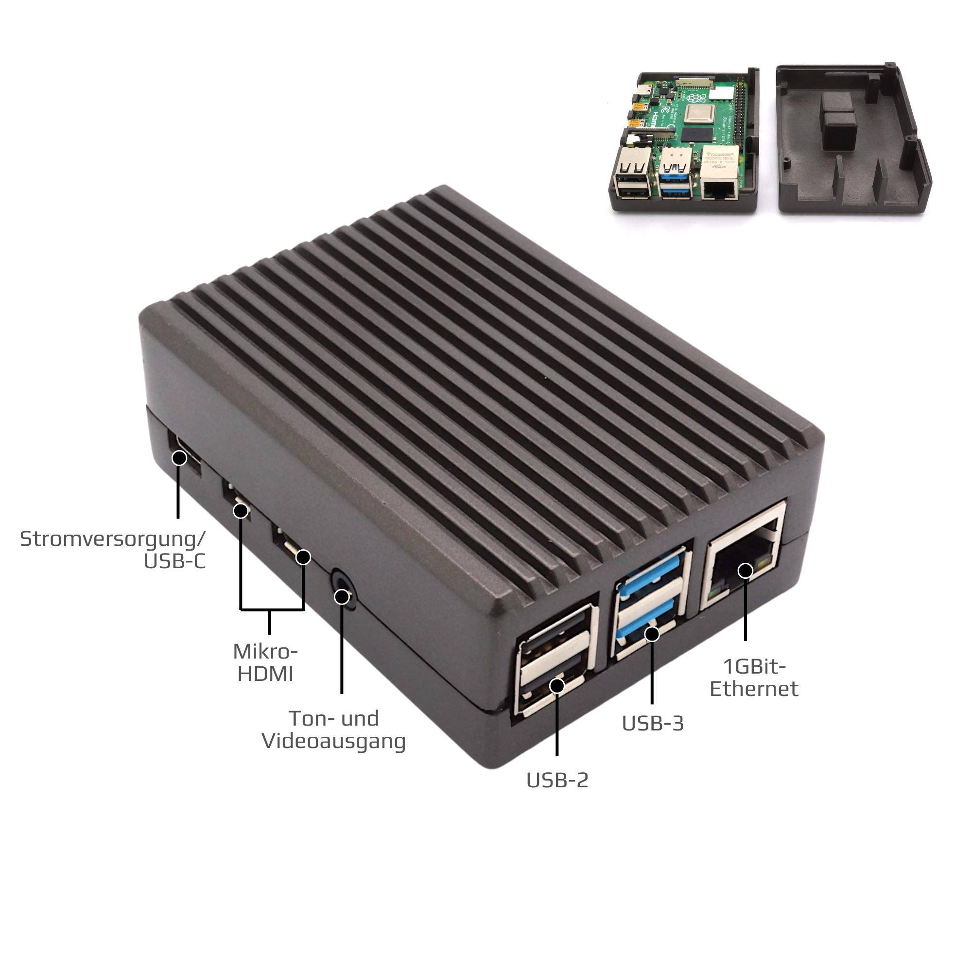 Raspberry Pi 4 B, 2GB RAM, Tracking & Ad-Blocker Kit