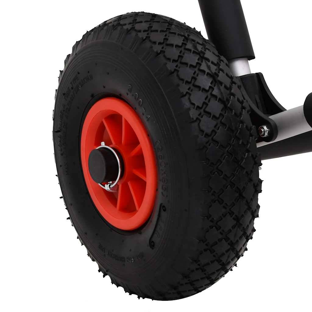 vidaXL SUP Trolley für 2 Surfbretter Klappbar 90 kg Aluminium
