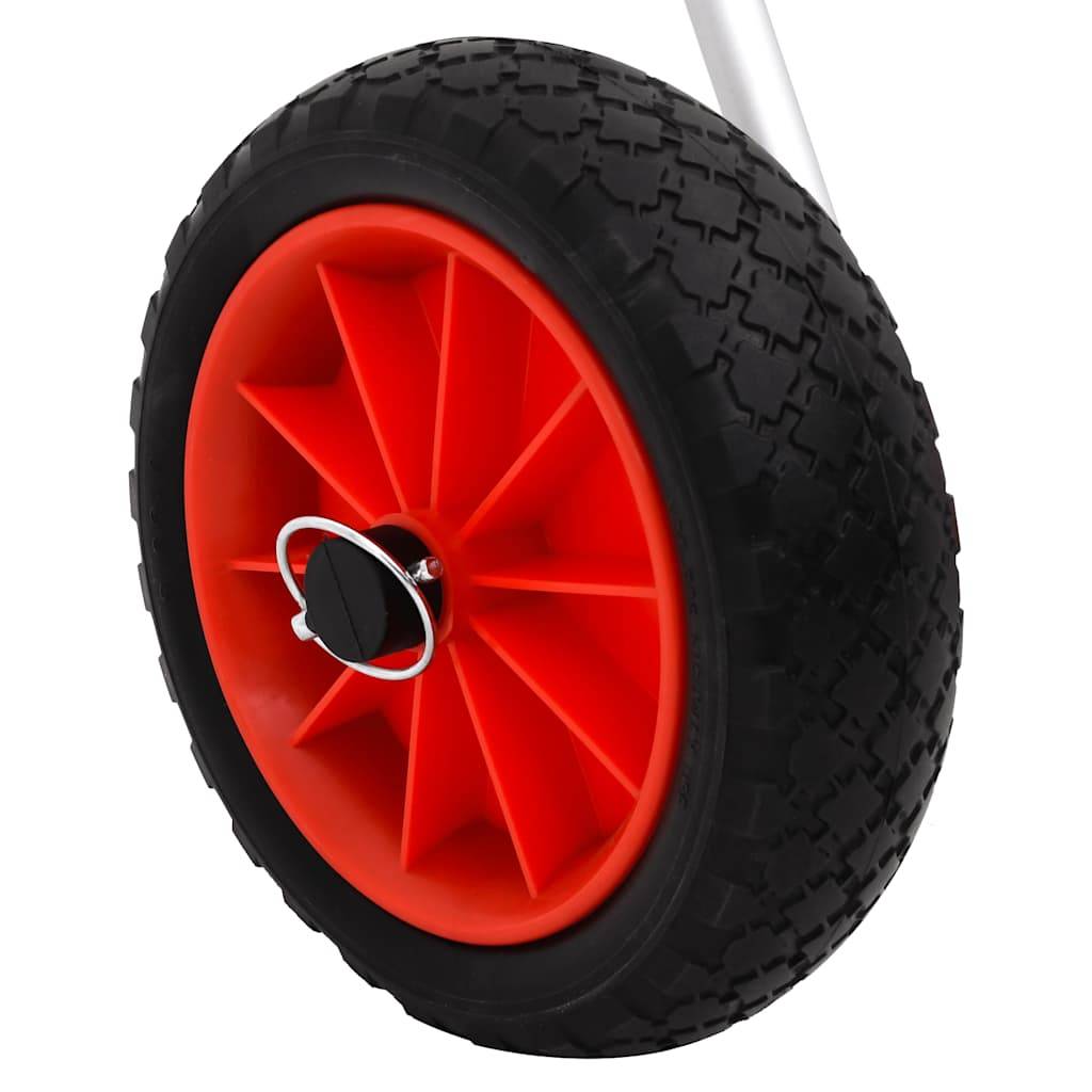 vidaXL Kajak-Trolley 90 kg Aluminium