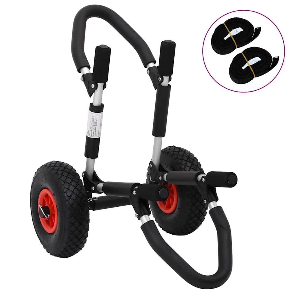 vidaXL SUP Trolley für Surfbrett Klappbar 45 kg Aluminium