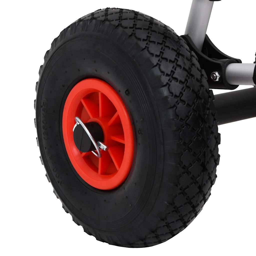 vidaXL SUP Trolley für Surfbrett Klappbar 45 kg Aluminium