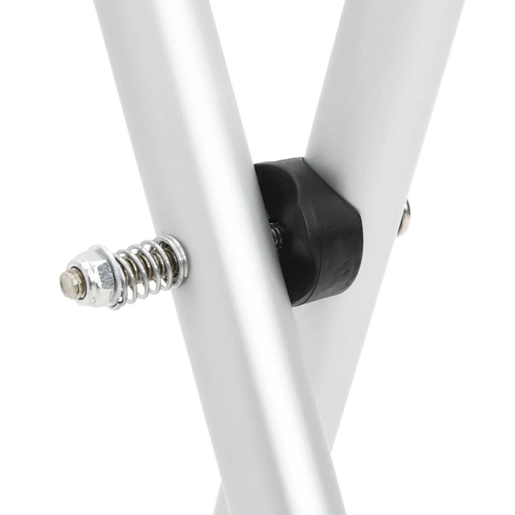 vidaXL Kajak-Trolley 90 kg Aluminium