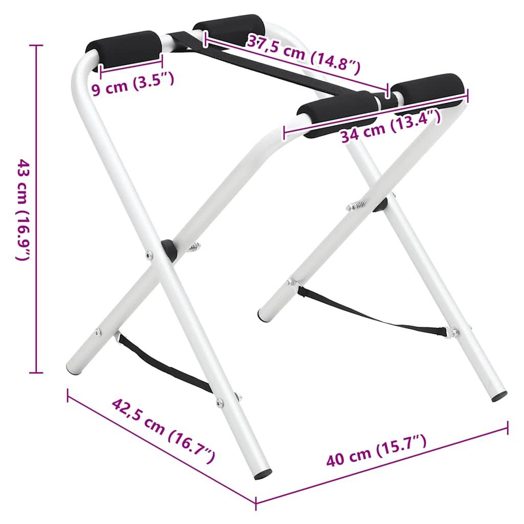 vidaXL Kajak-Trolley 90 kg Aluminium