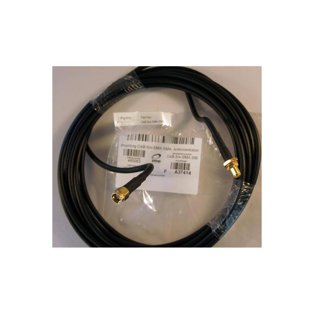 37414 - A-CAB-093 Antennenkabel HDF-195 SMA (m) / SMA (f), 5m