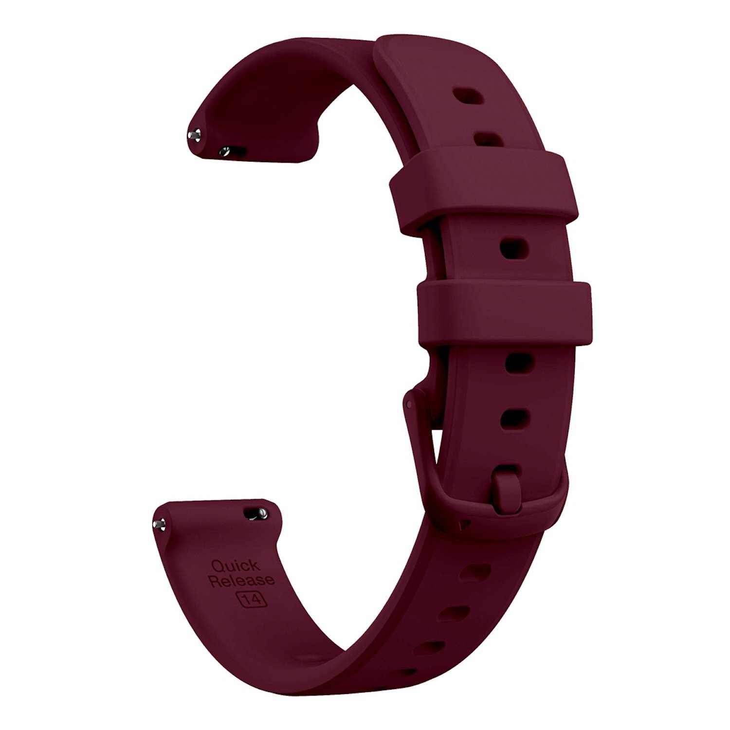 Für Garmin Lily 2 hochwertiges Silikon Armband Watch Ersatz Arm Band Weinrot