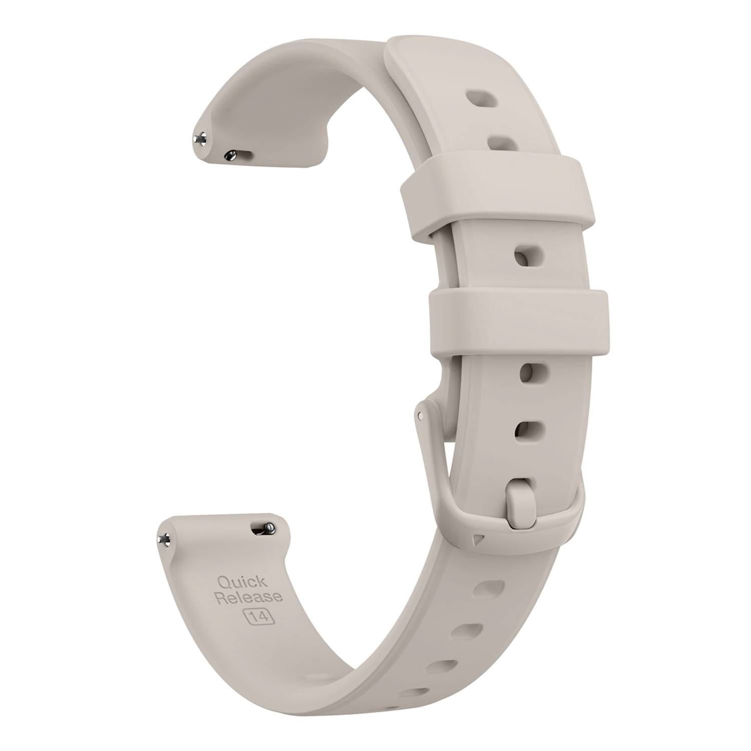 Für Garmin Lily 2 hochwertiges Silikon Armband Watch Ersatz Arm Band Grau