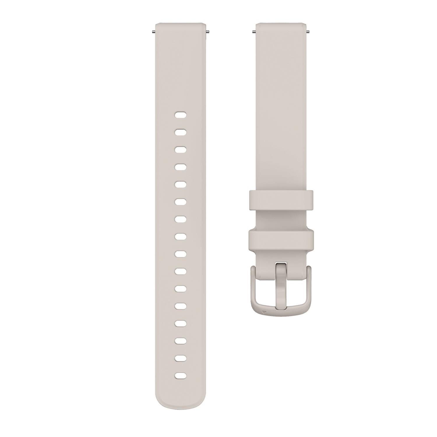 Für Garmin Lily 2 hochwertiges Silikon Armband Watch Ersatz Arm Band Grau