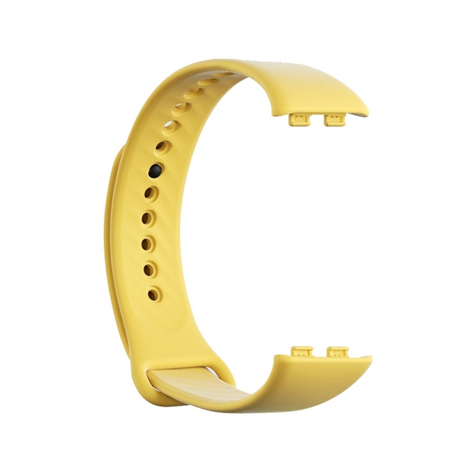 Für Honor Band 9 hochwertiges TPU mit schwarzer Schnalle Watch Ersatz Arm Band Gelb