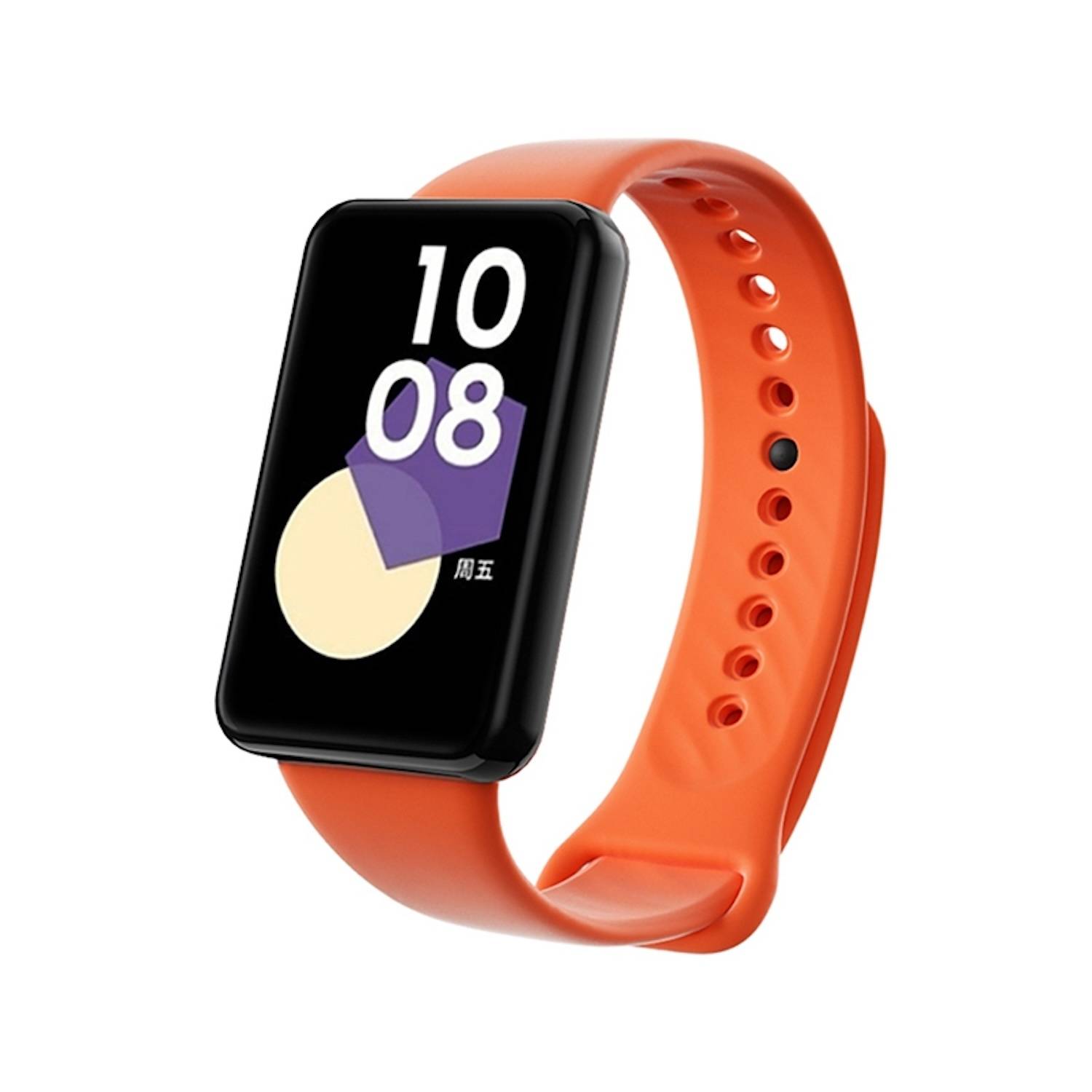 Für Honor Band 9 hochwertiges TPU mit schwarzer Schnalle Watch Ersatz Arm Band Orange