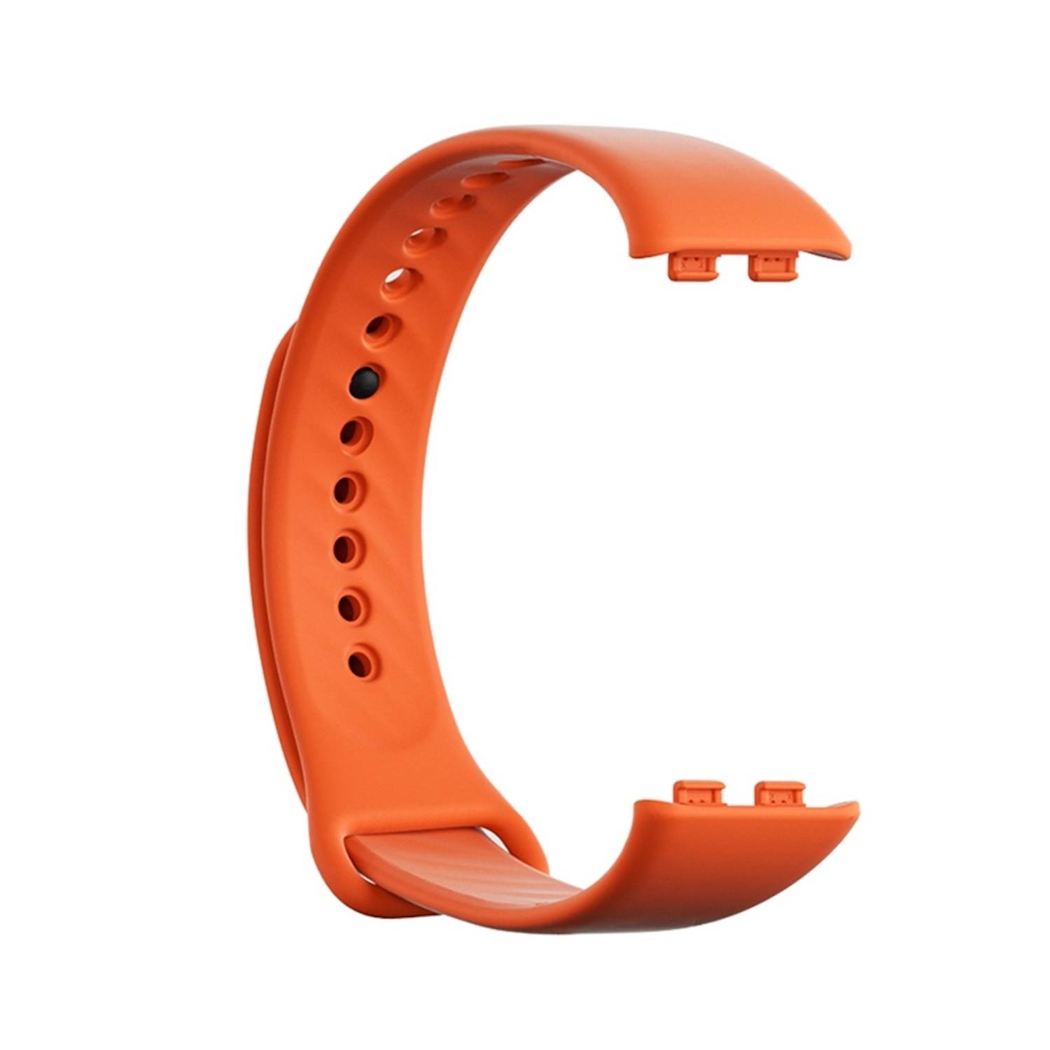 Für Honor Band 9 hochwertiges TPU mit schwarzer Schnalle Watch Ersatz Arm Band Orange