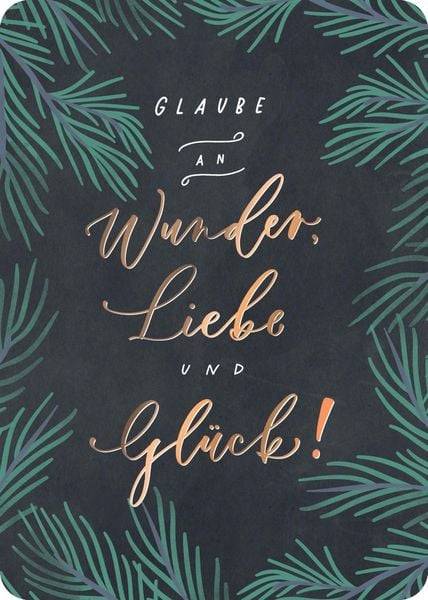 Schnee ist auch nur Konfetti aus den Wolken