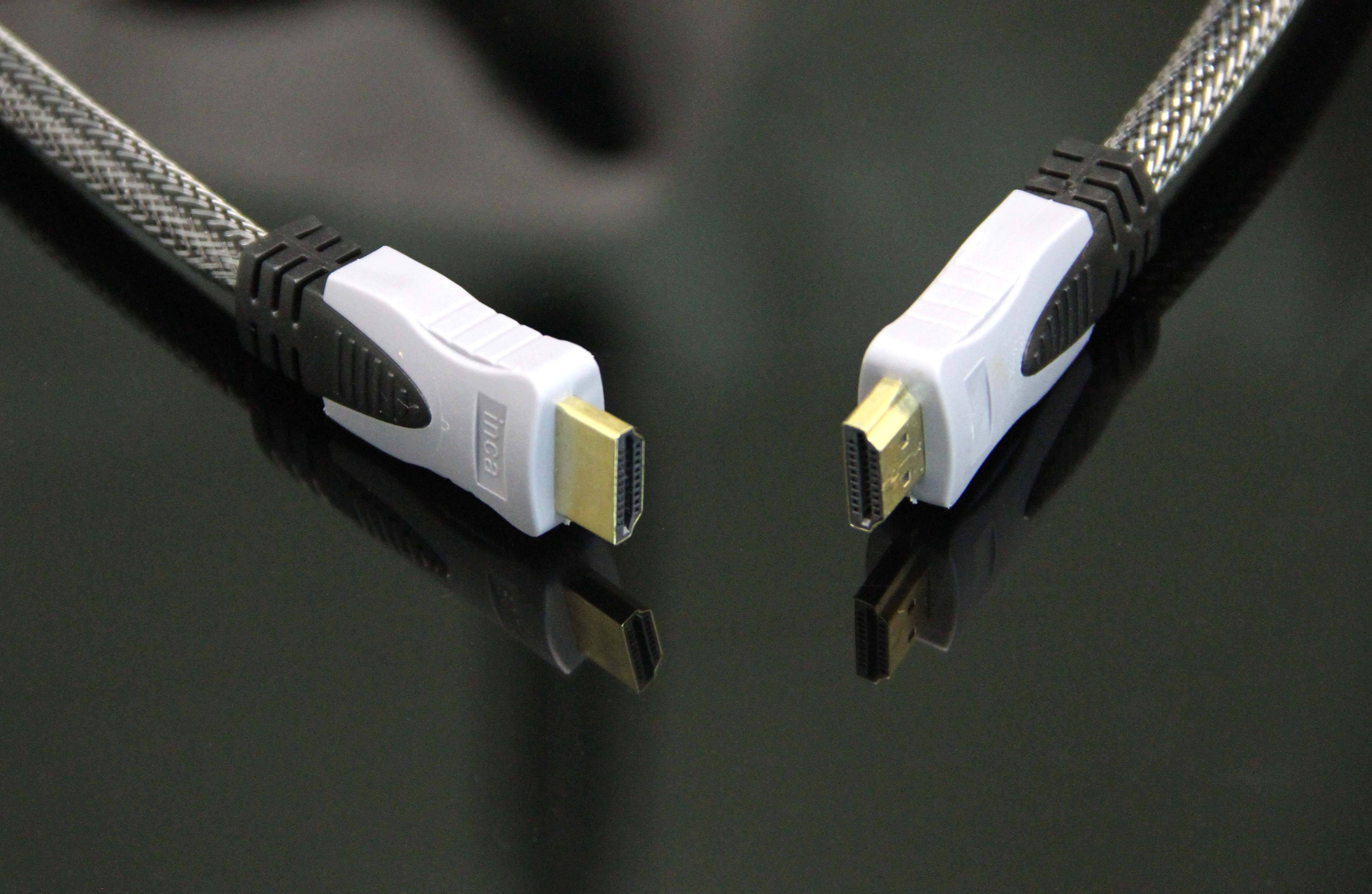 INCA HDMI-Kabel2.0 4K 18Gbit/s 4096x2160@ 30Hz 20.00m gr retail Multimedia-Technik HDMI-Kabel