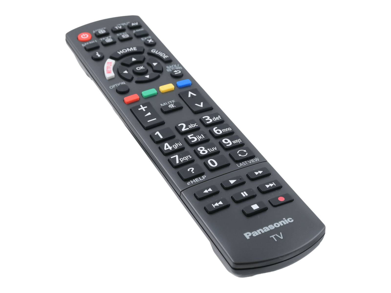 PANASONIC Original Fernbedienung N2QAYB001109 - Ersetzt auch N2QAYB001109, N2QAYB001009, N2QAYB001115, N2QAYB001178,