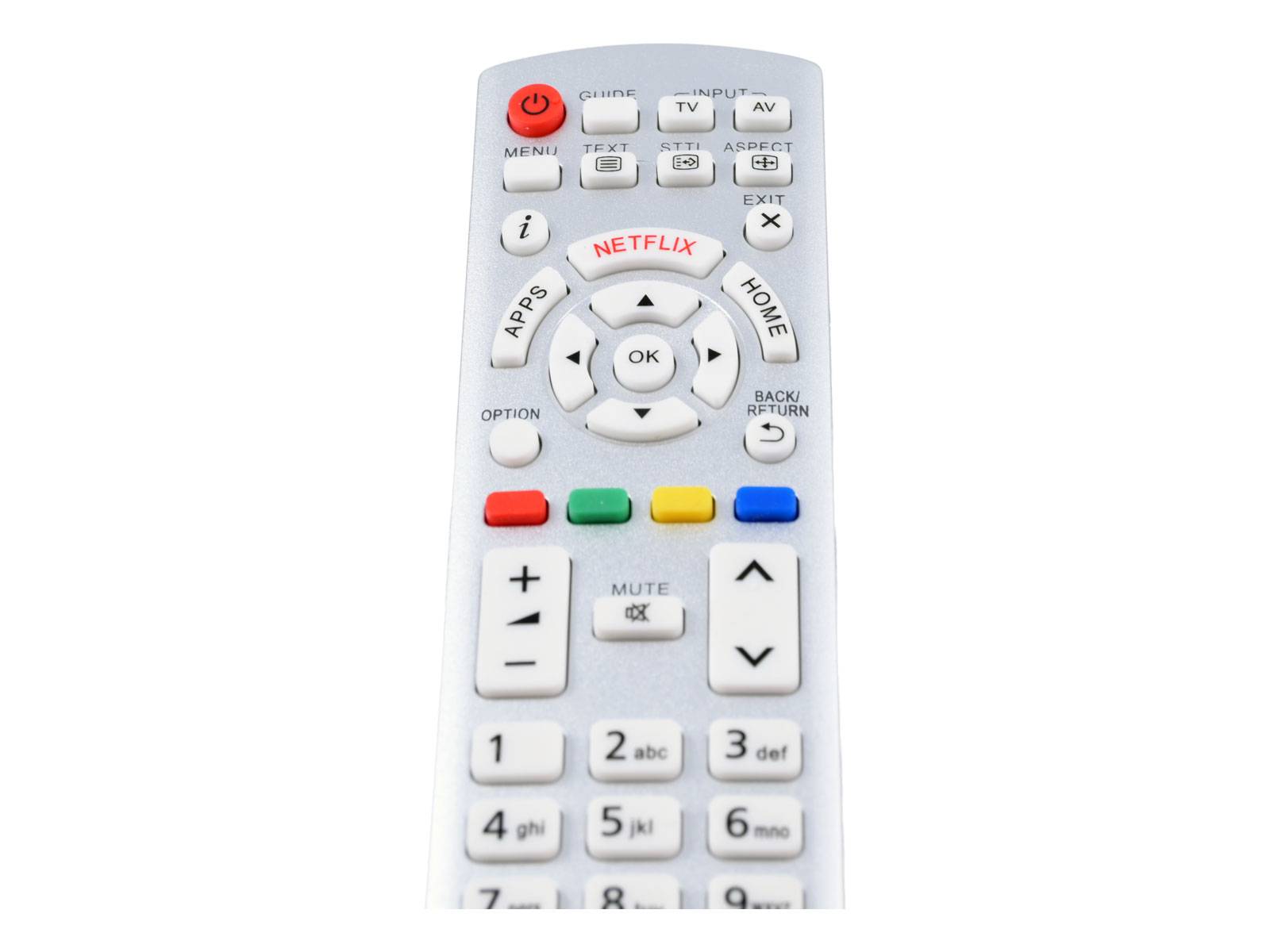 azurano Fernbedienung für PANASONIC N2QAYB001010 - SUB N2QAYB000928, N2QAYB000842