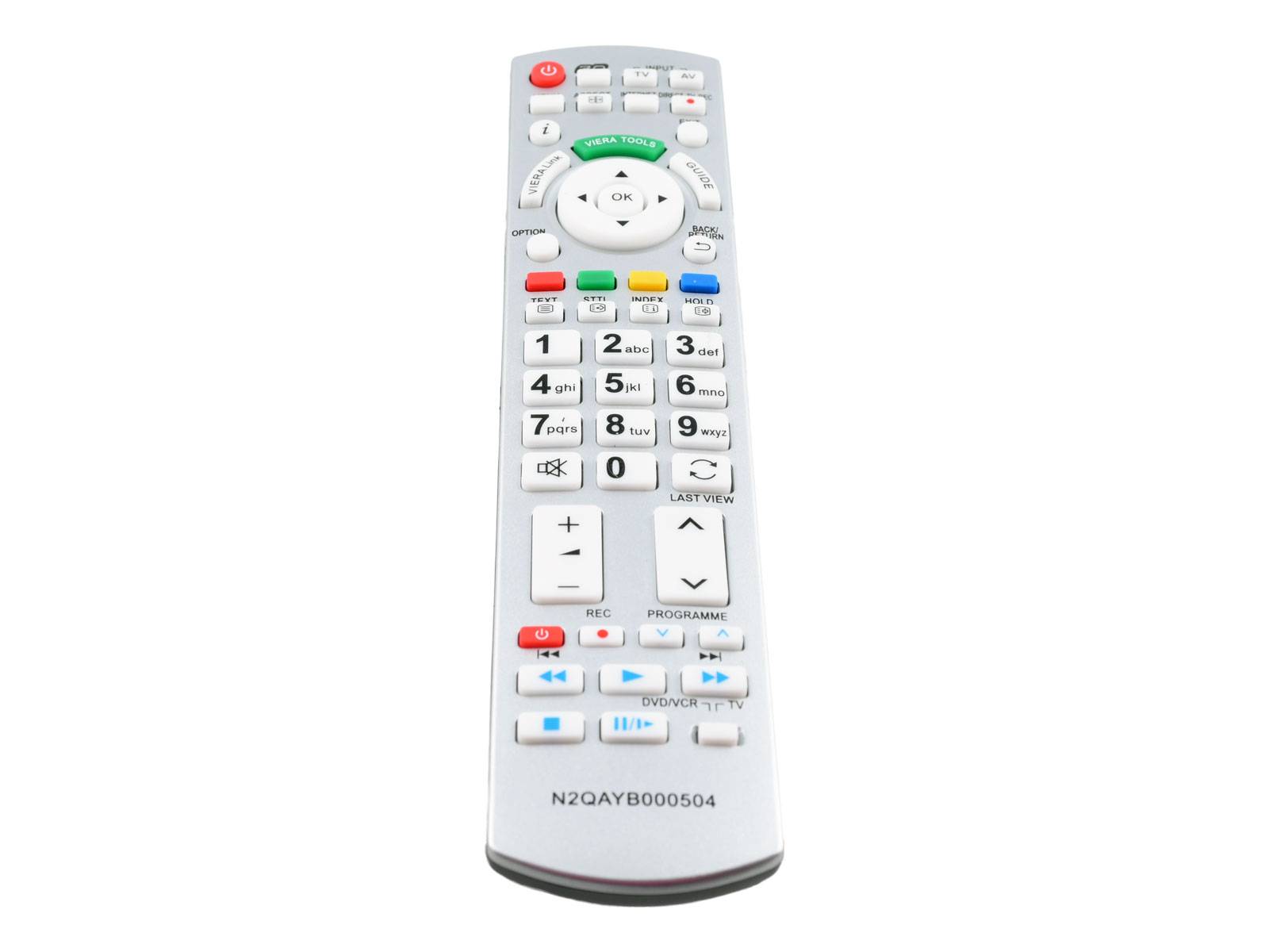 azurano Fernbedienung für PANASONIC N2QAYB000504 - Ersetzt auch N2QAYB000505, N2QAYB000506, N2QAYB000673, N2QAYB000785,