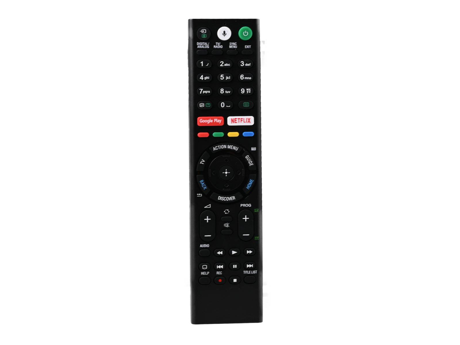 azurano Fernbedienung für SONY RMF-TX300E, 149332011 - SUB RMF-TX200E, 149312913 & RMF-TX201ES, 149330312 - 4K Ultra HD