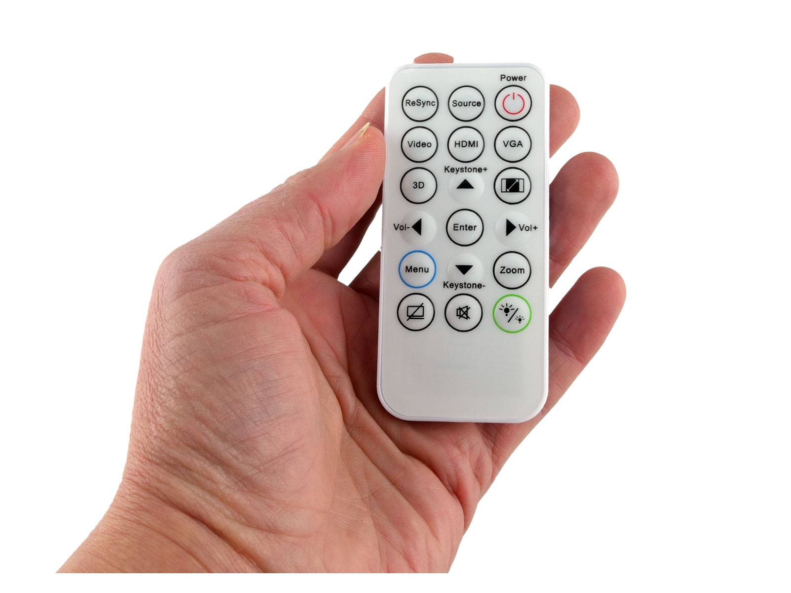 azurano Fernbedienung kompatibel zu OPTOMA SP.8VH02GC01 IR29033, für DAESSGN DS344 DS346 DW346 DX345 DX346 H112e H182X