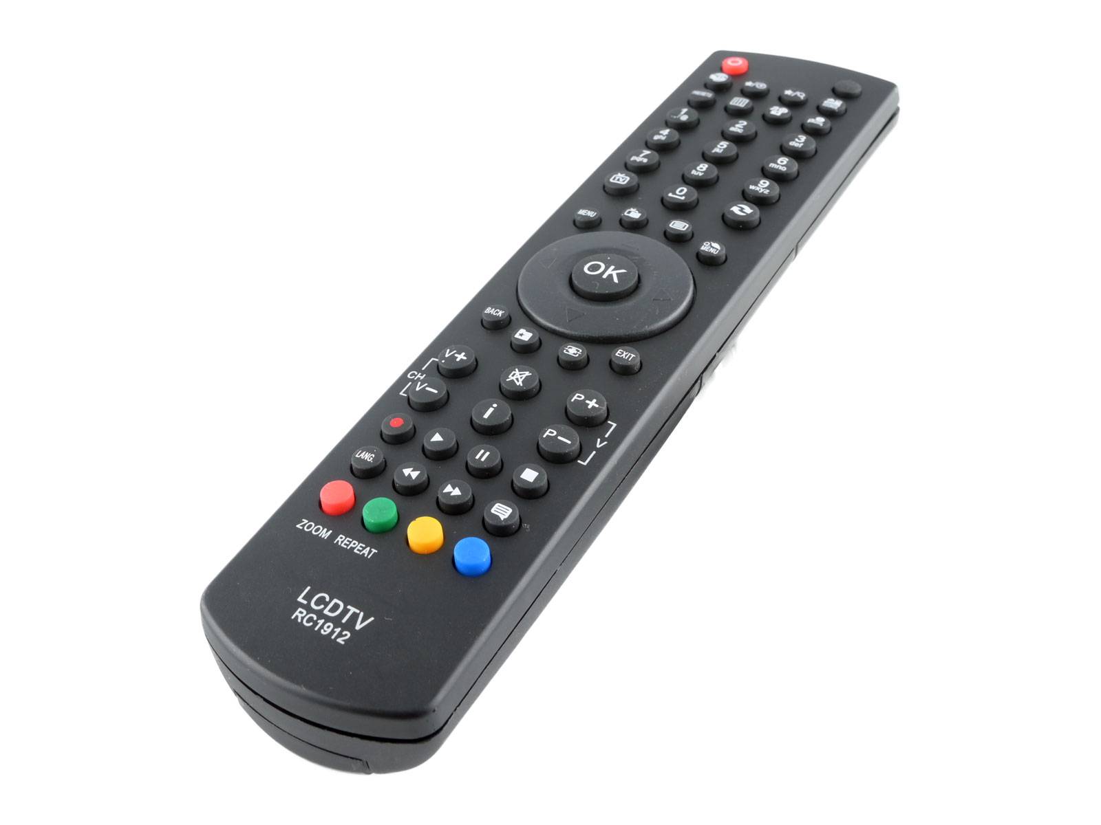 azurano Fernbedienung für TELEFUNKEN RC1912 ... D39F185N3 D40F125R3C D40F127I3 L19H97DI3 L22F185D3D L24H125A3D