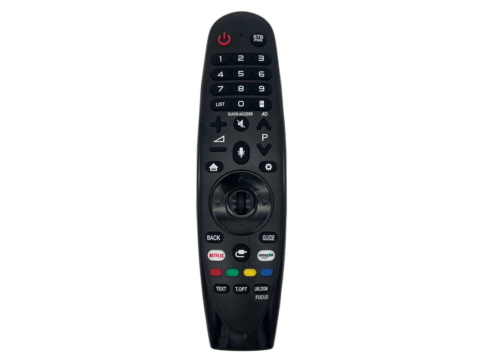azurano Fernbedienung Magic Remote AN-MR18BA, AGF79298801 für 2018 LG Smart TV mit Sprachsteuerung, Mausfunktion,
